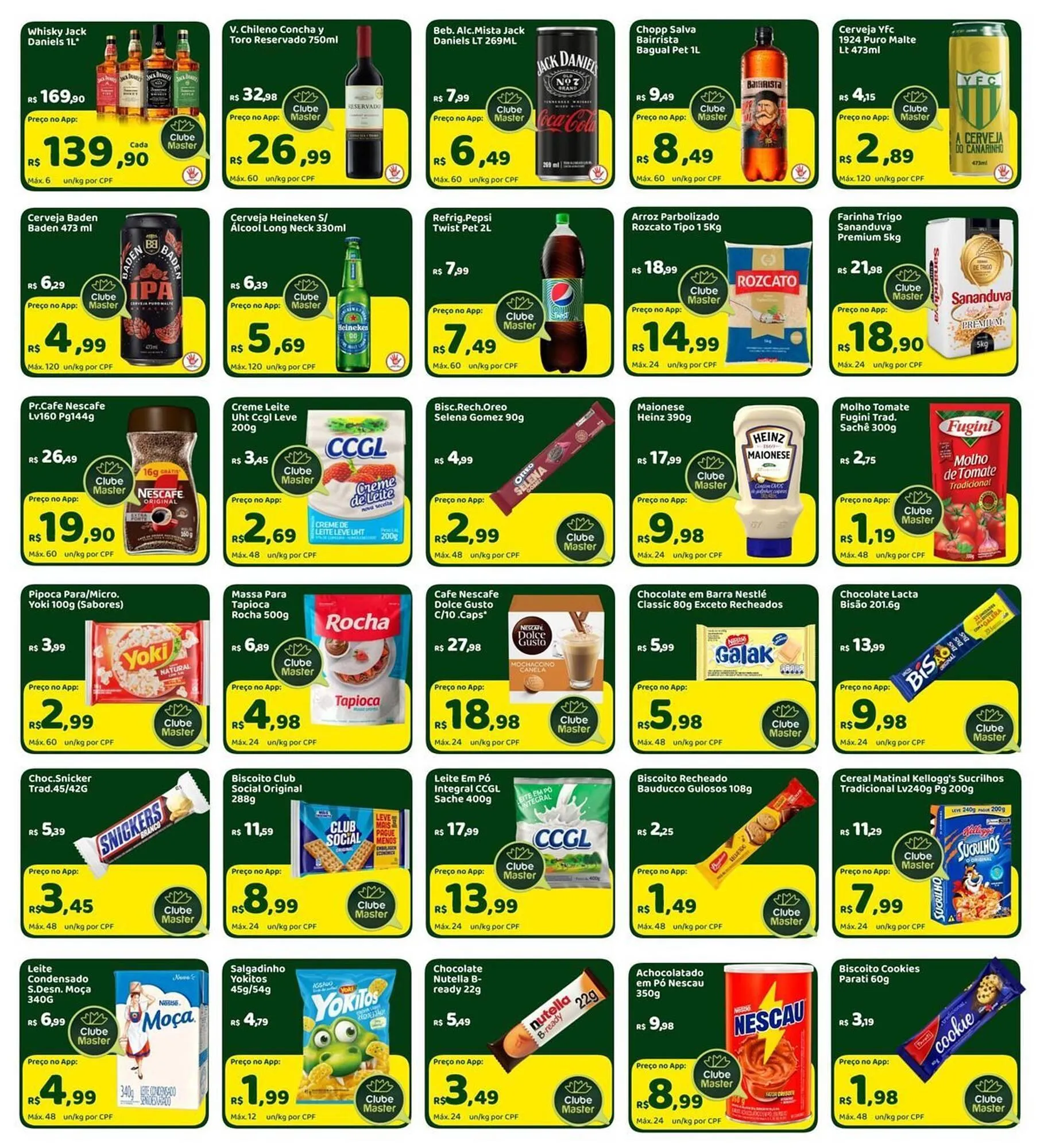 Encarte de Catálogo Master Supermercados 8 de agosto até 8 de outubro 2025 - Pagina 3