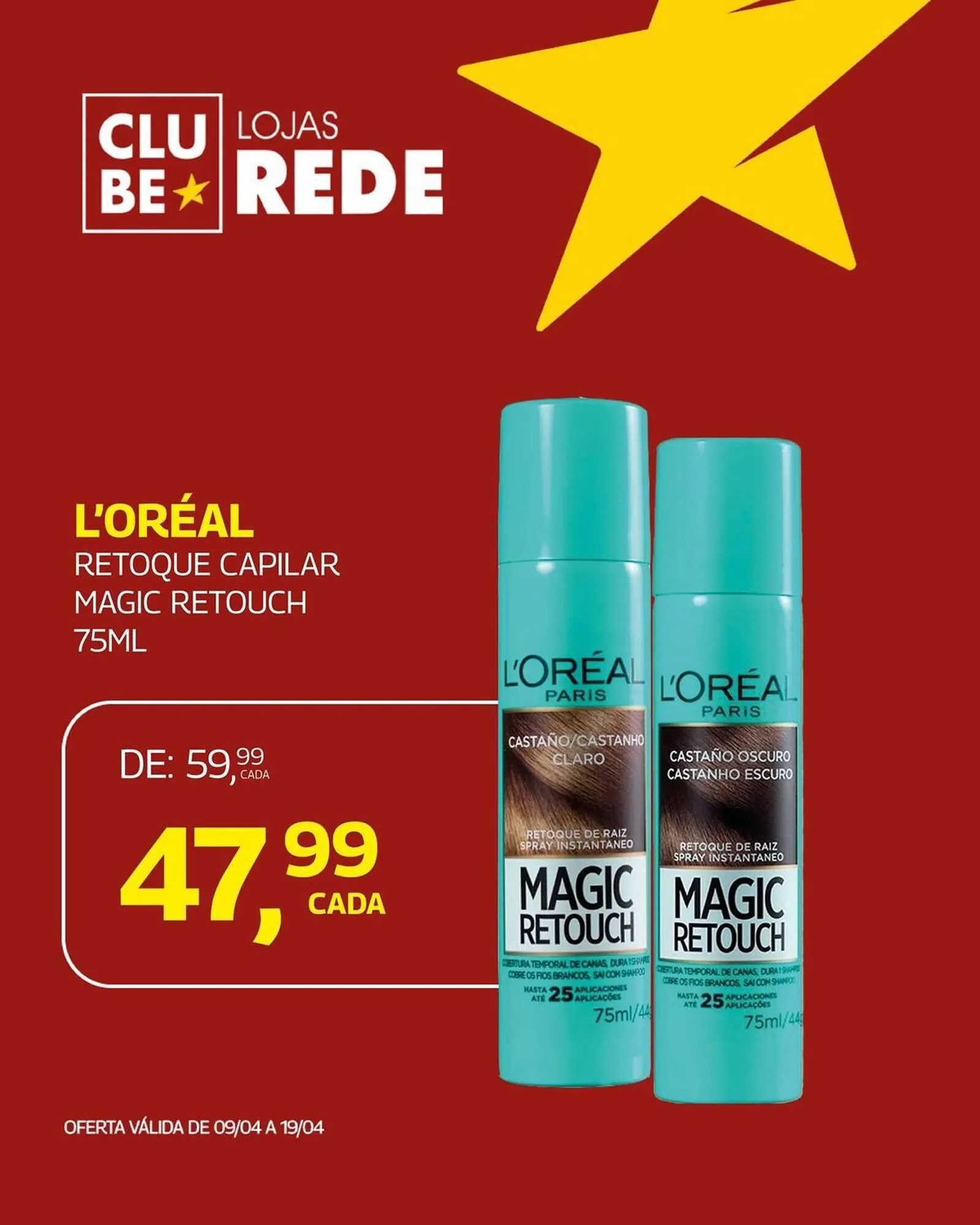 Encarte de Folheto Lojas Rede 9 de abril até 19 de abril 2026 - Pagina 8