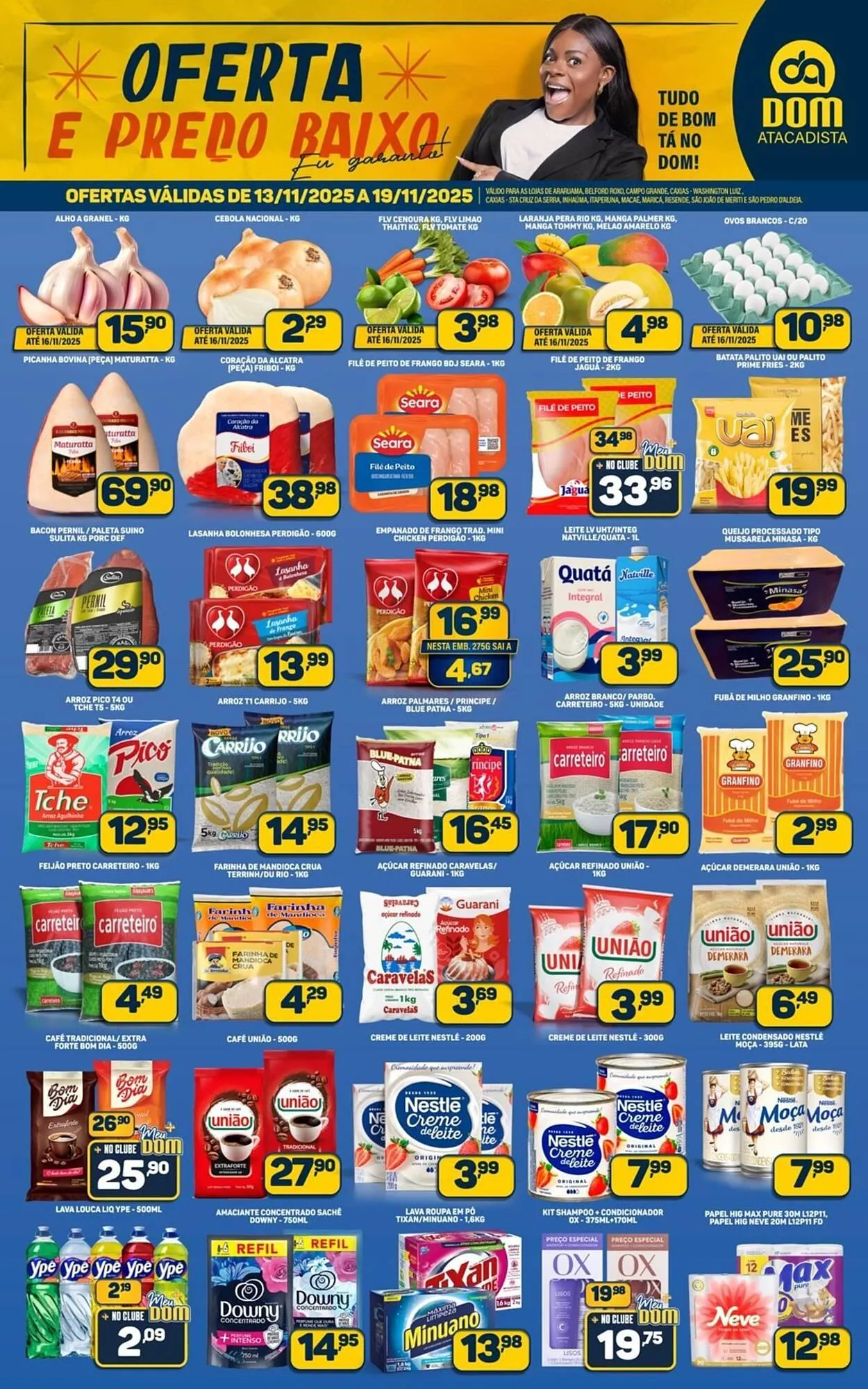 Encarte de Encarte Dom Atacadista 13 de novembro até 19 de novembro 2025 - Pagina 1