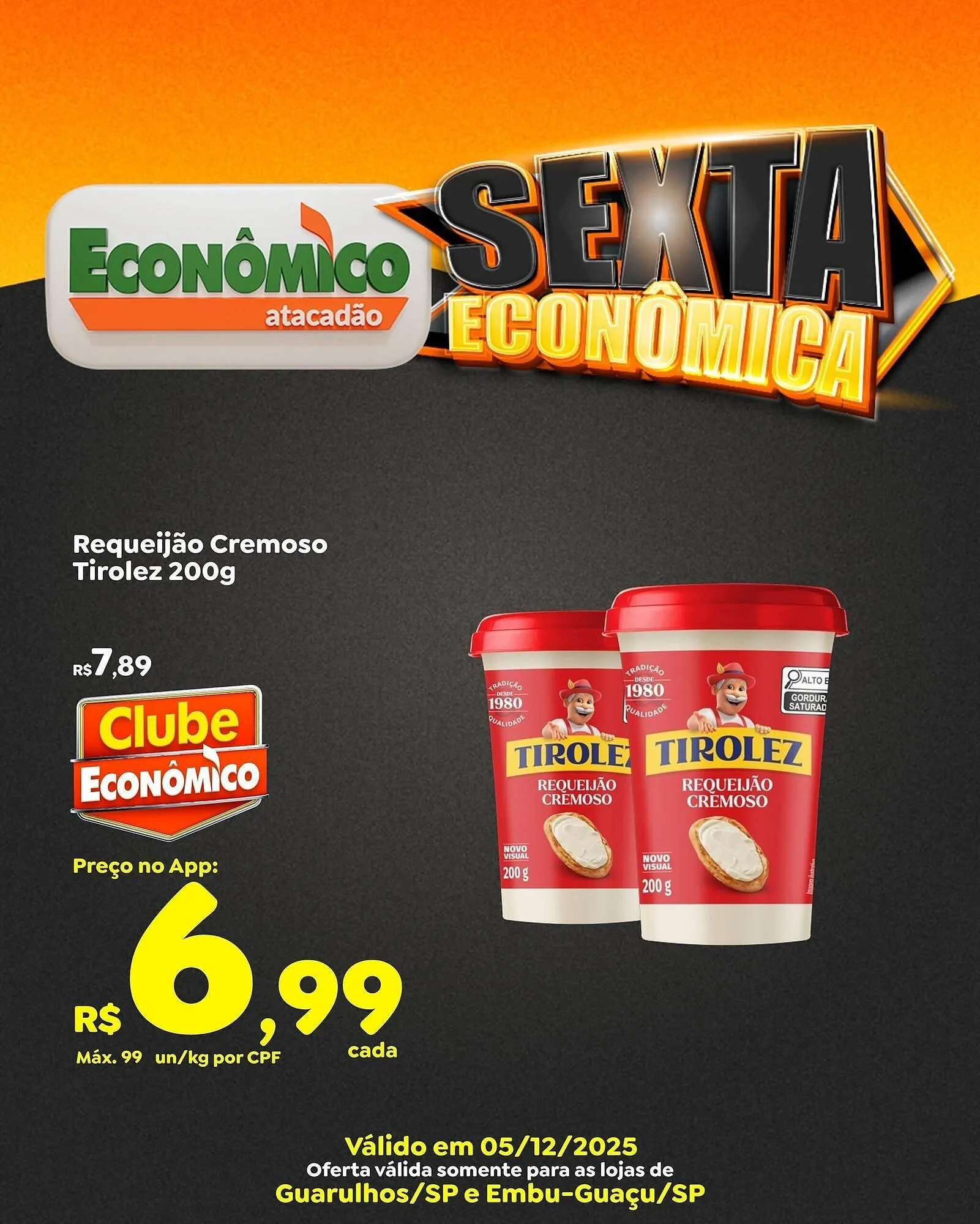 Encarte de Catálogo Econômico Atacadão 5 de dezembro até 5 de dezembro 2025 - Pagina 1