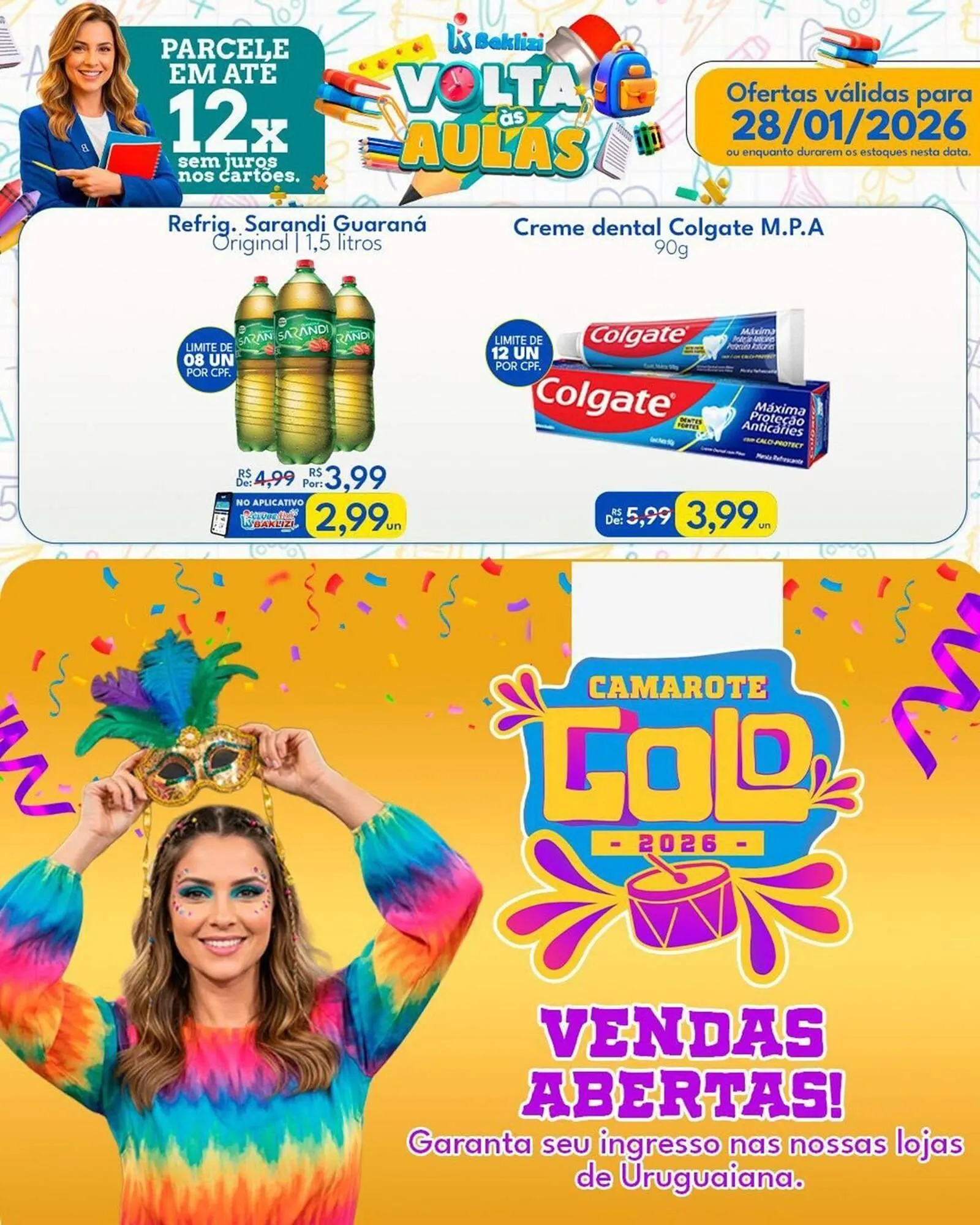 Encarte de Catálogo Supermercados Baklizi 29 de janeiro até 8 de fevereiro 2026 - Pagina 7