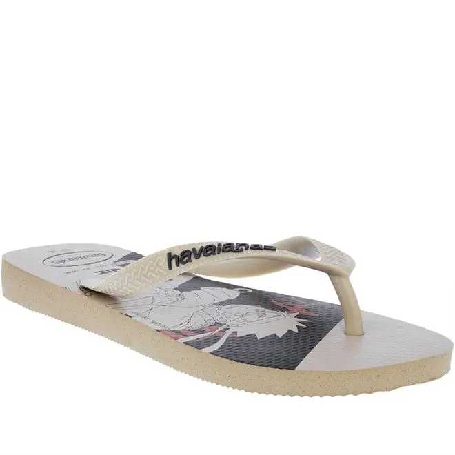 Chinelo Havaianas Top Naruto Off White