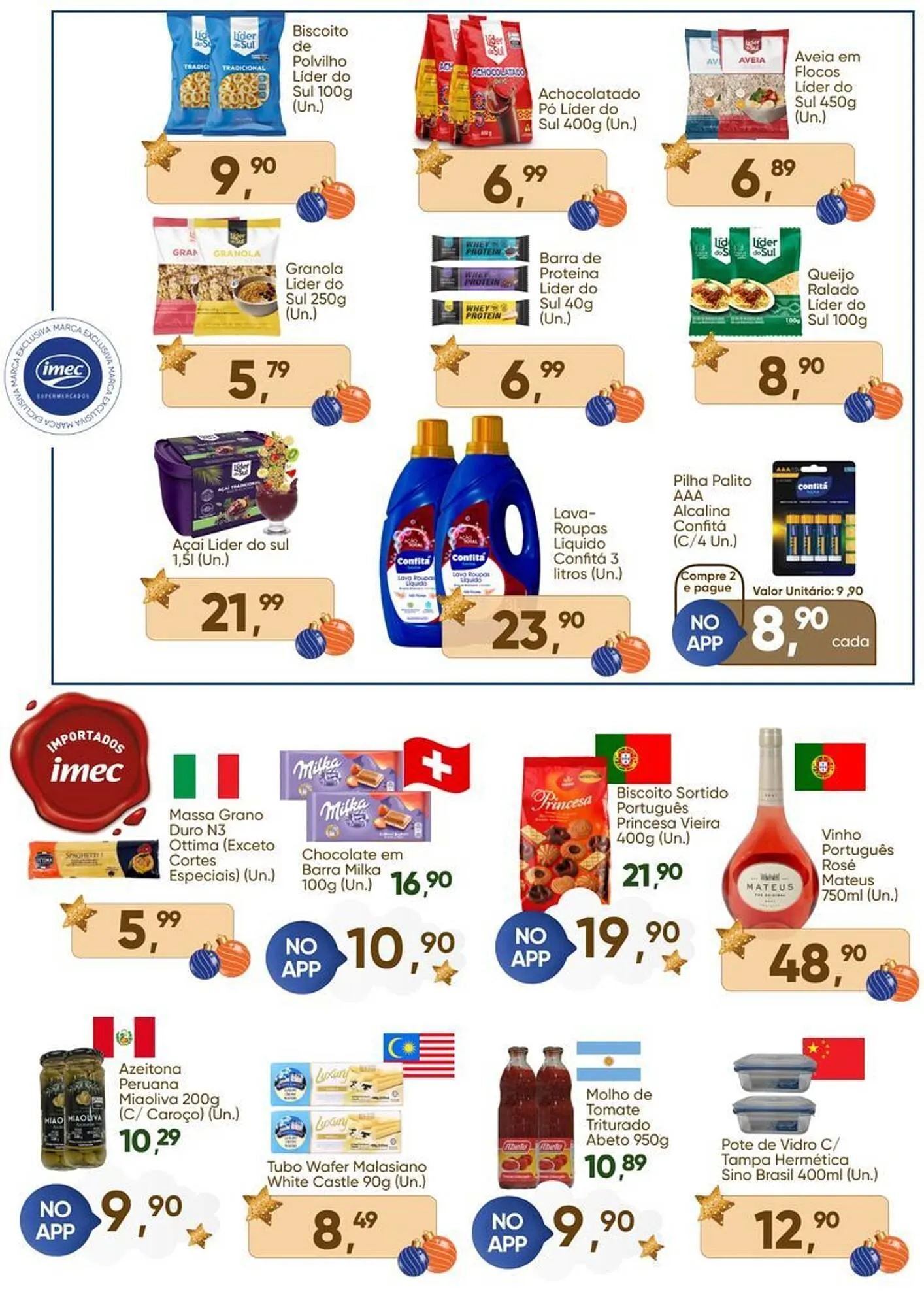 Encarte de Catálogo Imec Supermercados 16 de dezembro até 16 de dezembro 2025 - Pagina 2