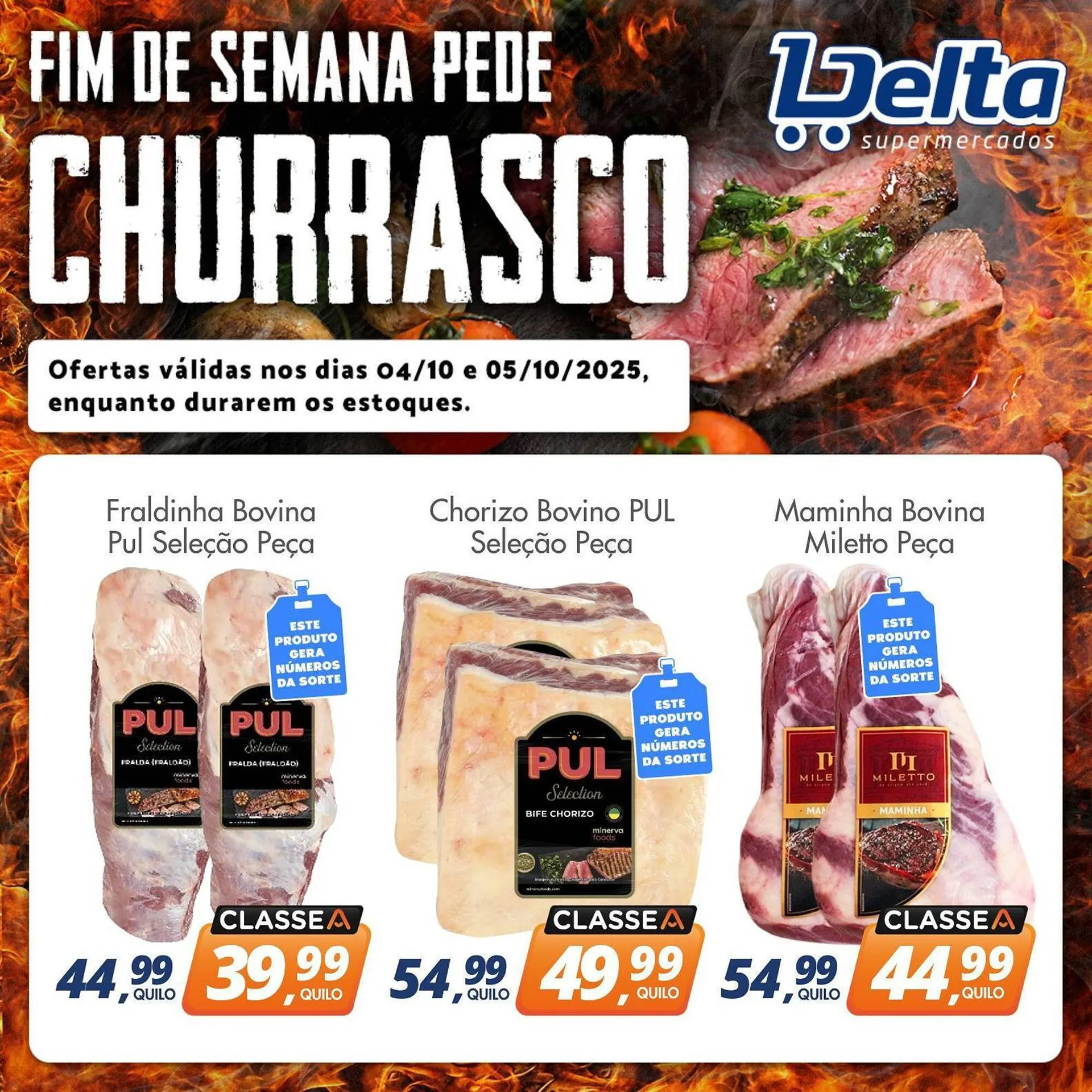 Encarte de Catálogo Delta Supermercados 4 de outubro até 5 de outubro 2025 - Pagina 1
