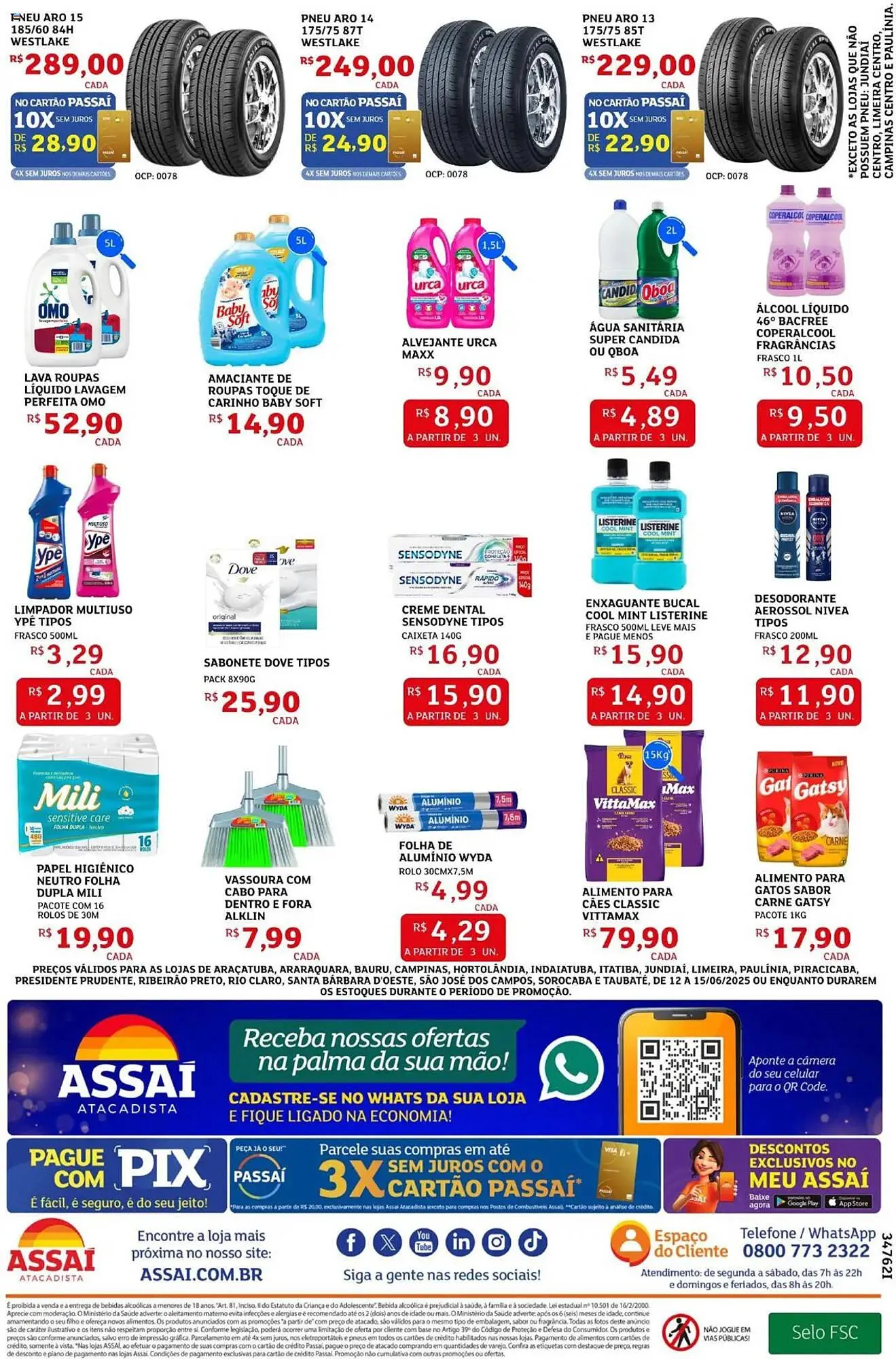 Encarte de Catálogo Assaí Atacadista 12 de junho até 16 de junho 2025 - Pagina 4