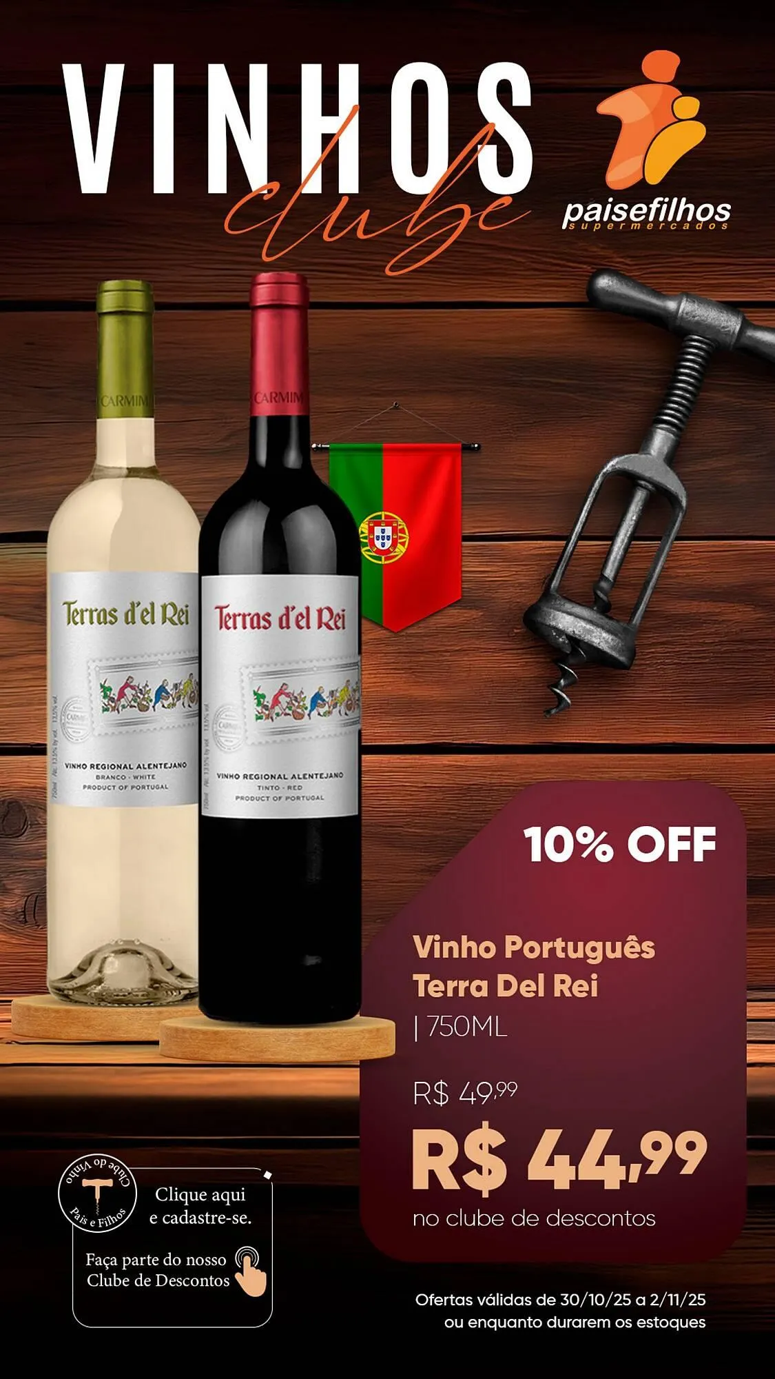 Encarte de Catálogo Pais e Filhos Supermercados 1 de novembro até 2 de novembro 2025 - Pagina 5