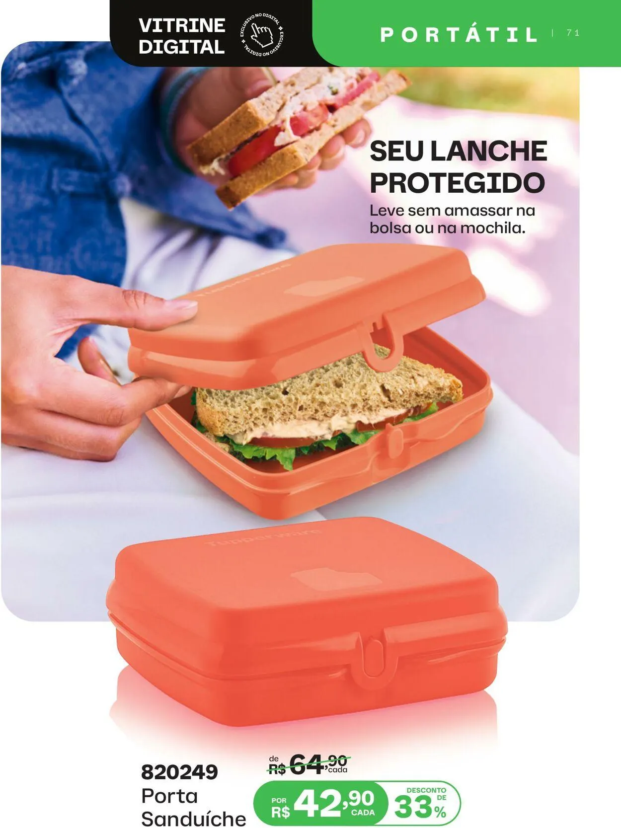 Encarte de Tupperware 1 de maio até 31 de maio 2025 - Pagina 71