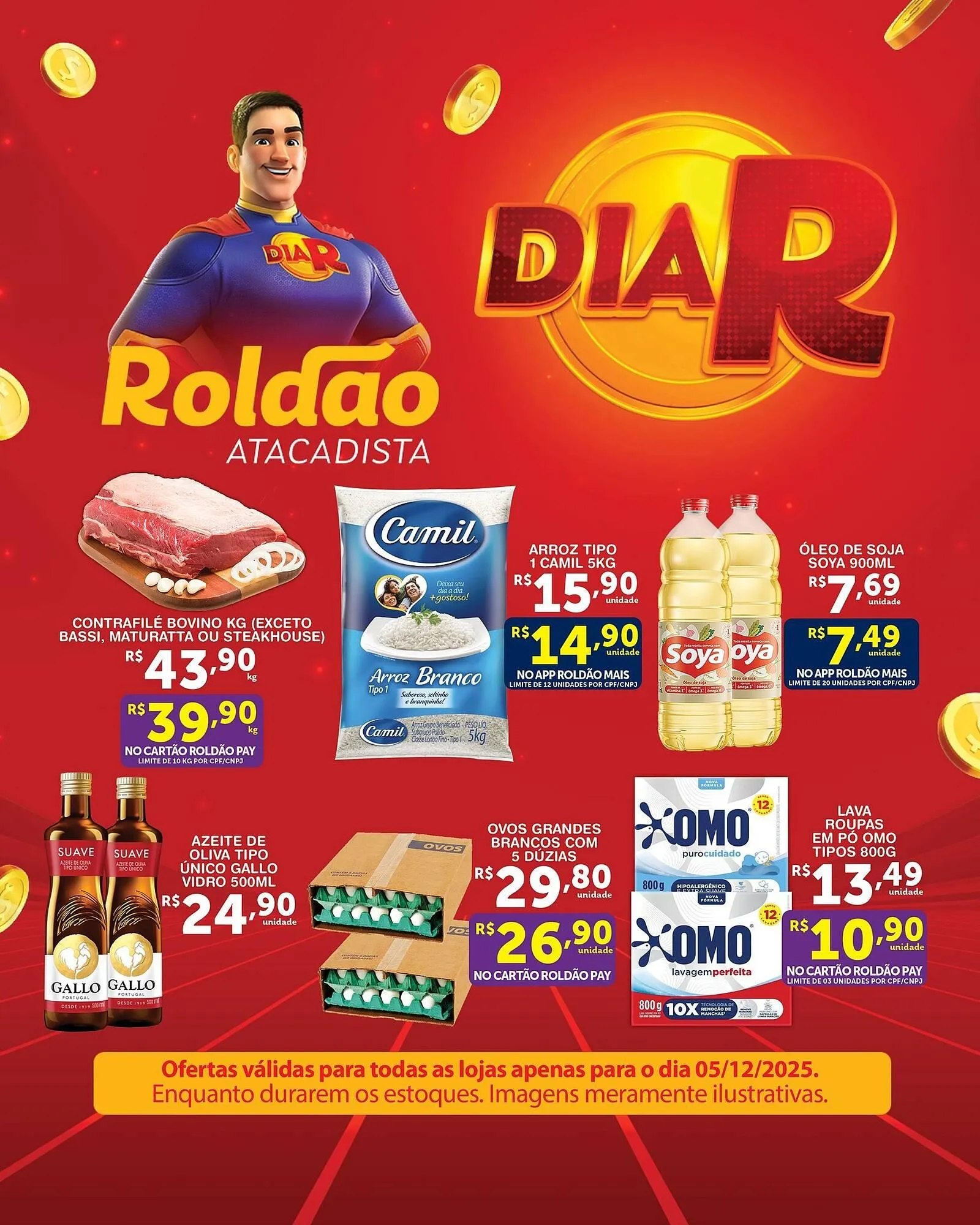 Encarte de Folheto Roldão 5 de dezembro até 5 de dezembro 2025 - Pagina 1
