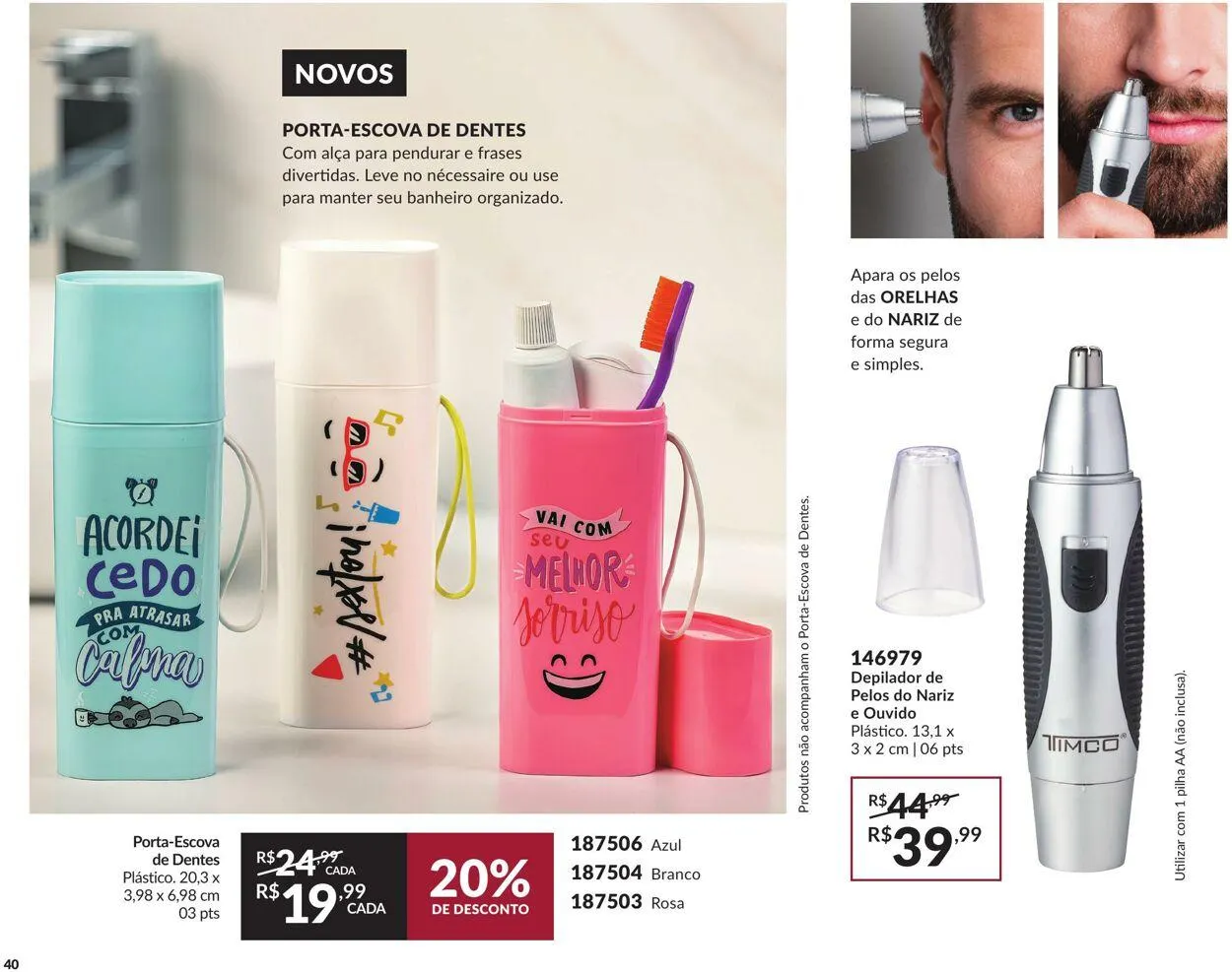 Encarte de Avon 16 de julho até 30 de julho 2025 - Pagina 40