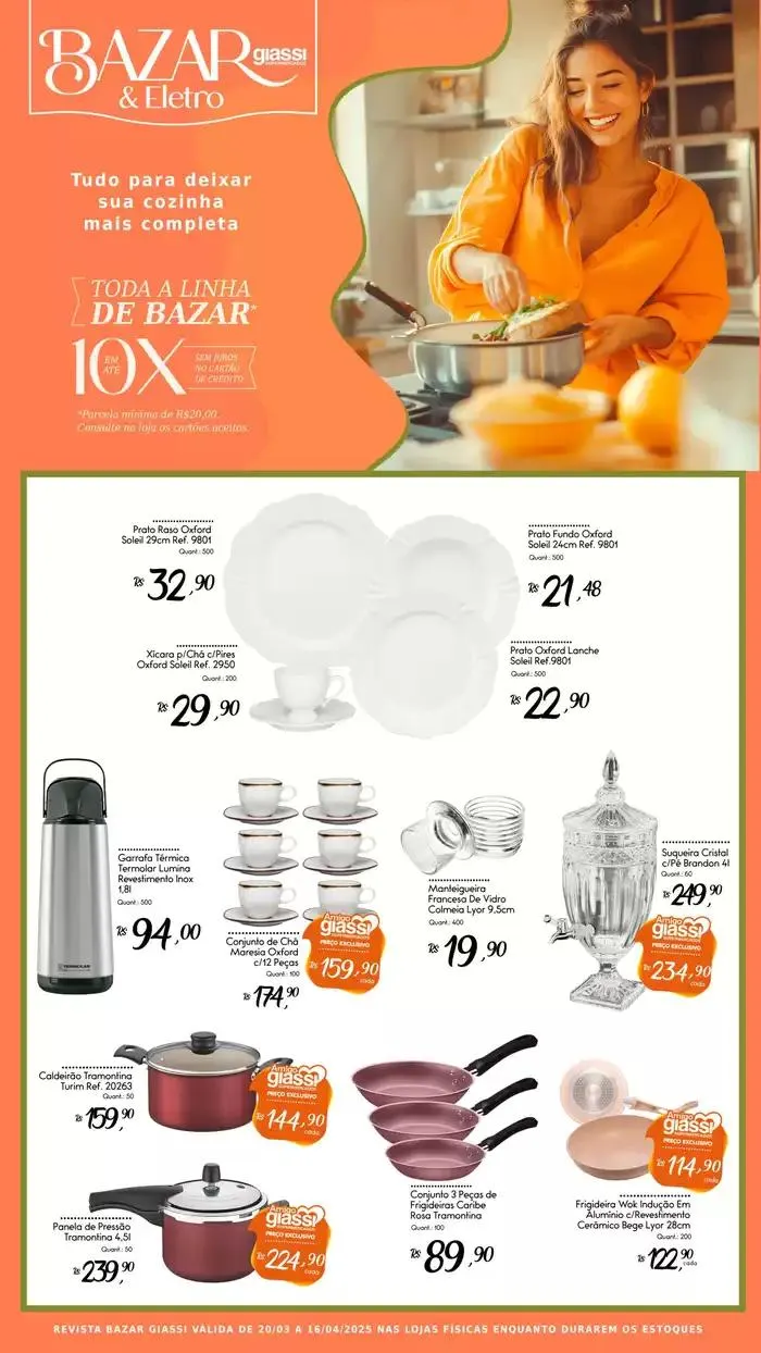 Encarte de Bazar Giassi 20 de março até 16 de abril 2025 - Pagina 3