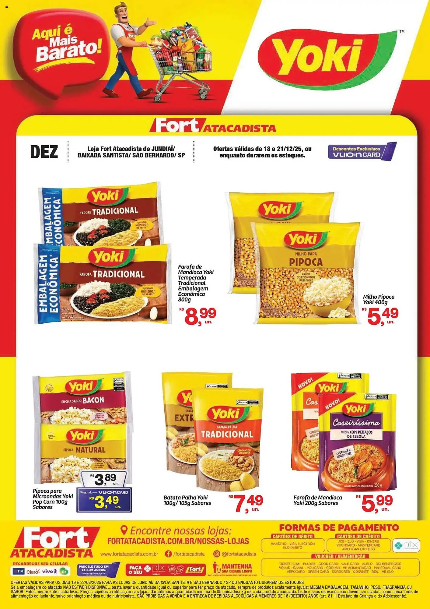 Encarte de Tabloide Fort Atacadista 18 de dezembro até 22 de dezembro 2025 - Pagina 1