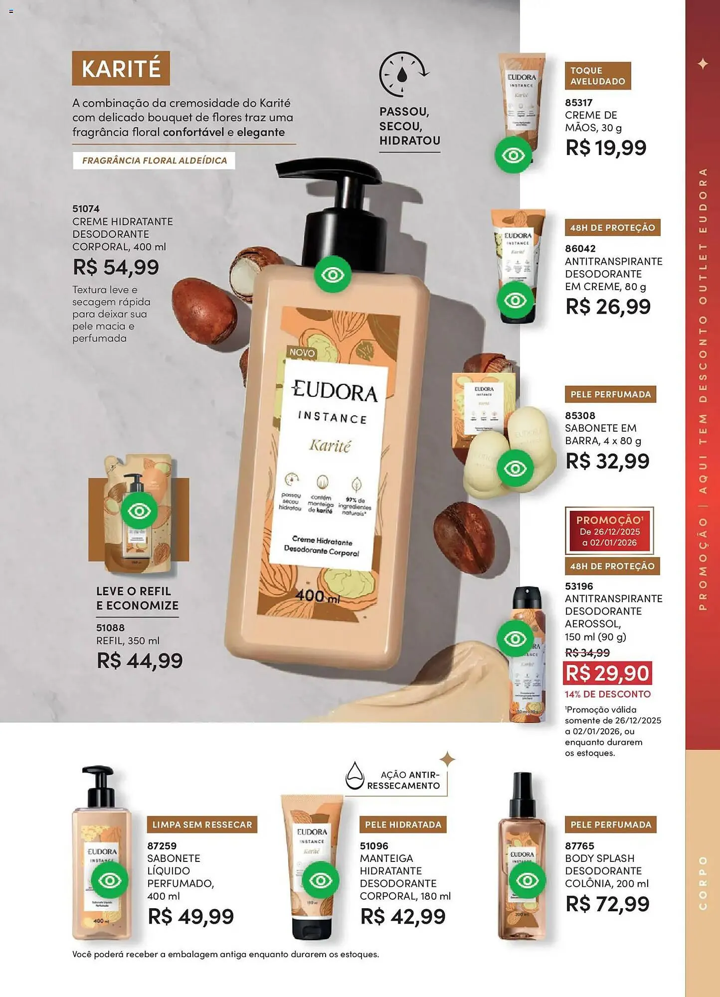 Encarte de Catálogo Eudora 17 de dezembro até 9 de janeiro 2026 - Pagina 118