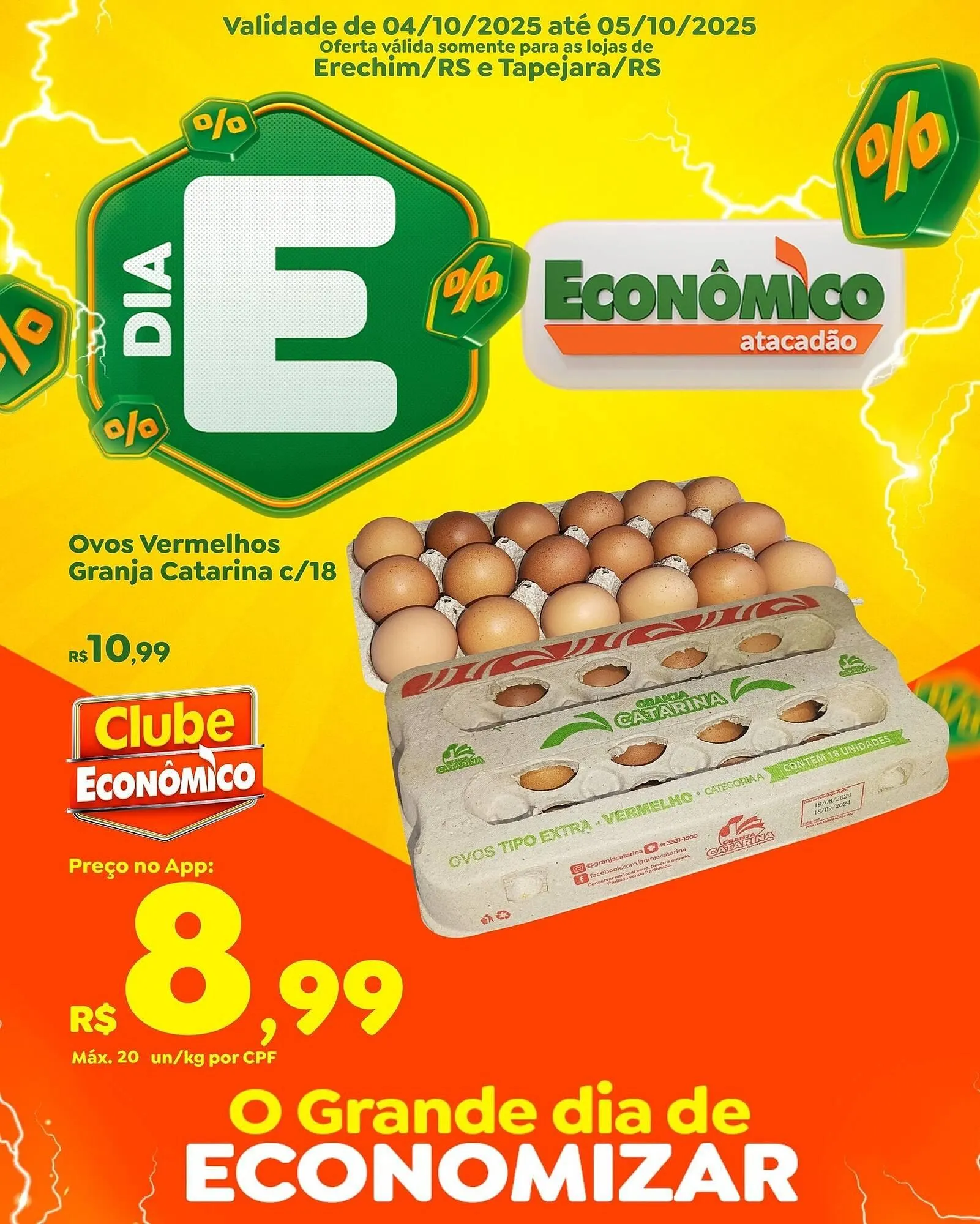 Encarte de Catálogo Econômico Atacadão 4 de outubro até 5 de outubro 2025 - Pagina 4