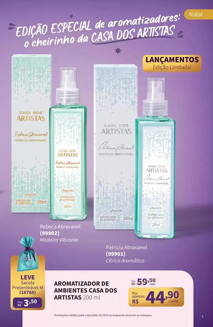 Encarte de Encarte Jequiti 15 de novembro até 31 de dezembro 2024 - Pagina 3