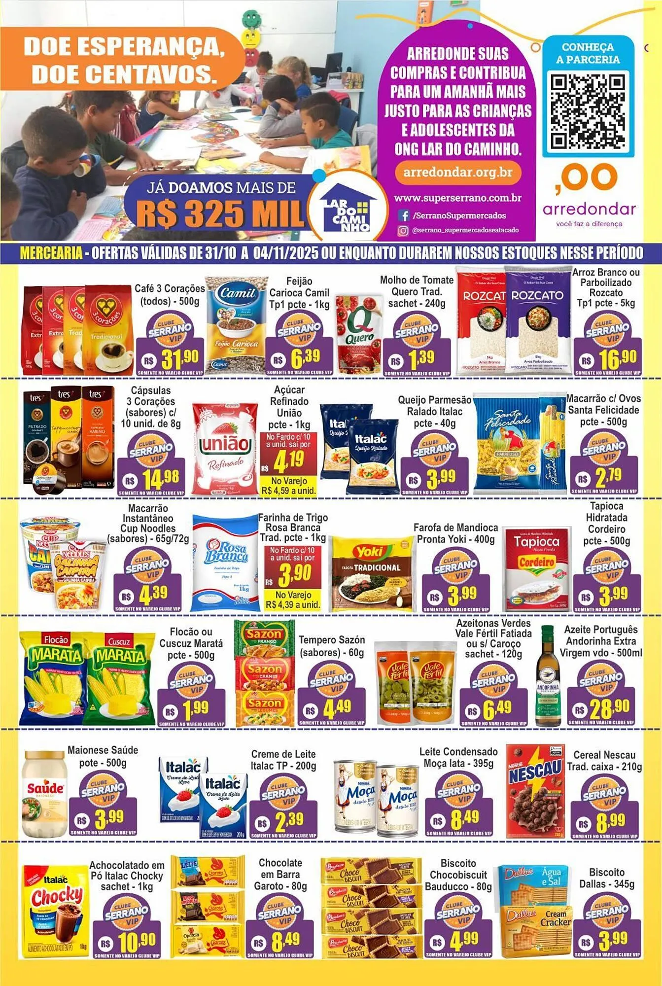 Encarte de Catálogo Serrano Supermercado 28 de outubro até 4 de novembro 2025 - Pagina 4