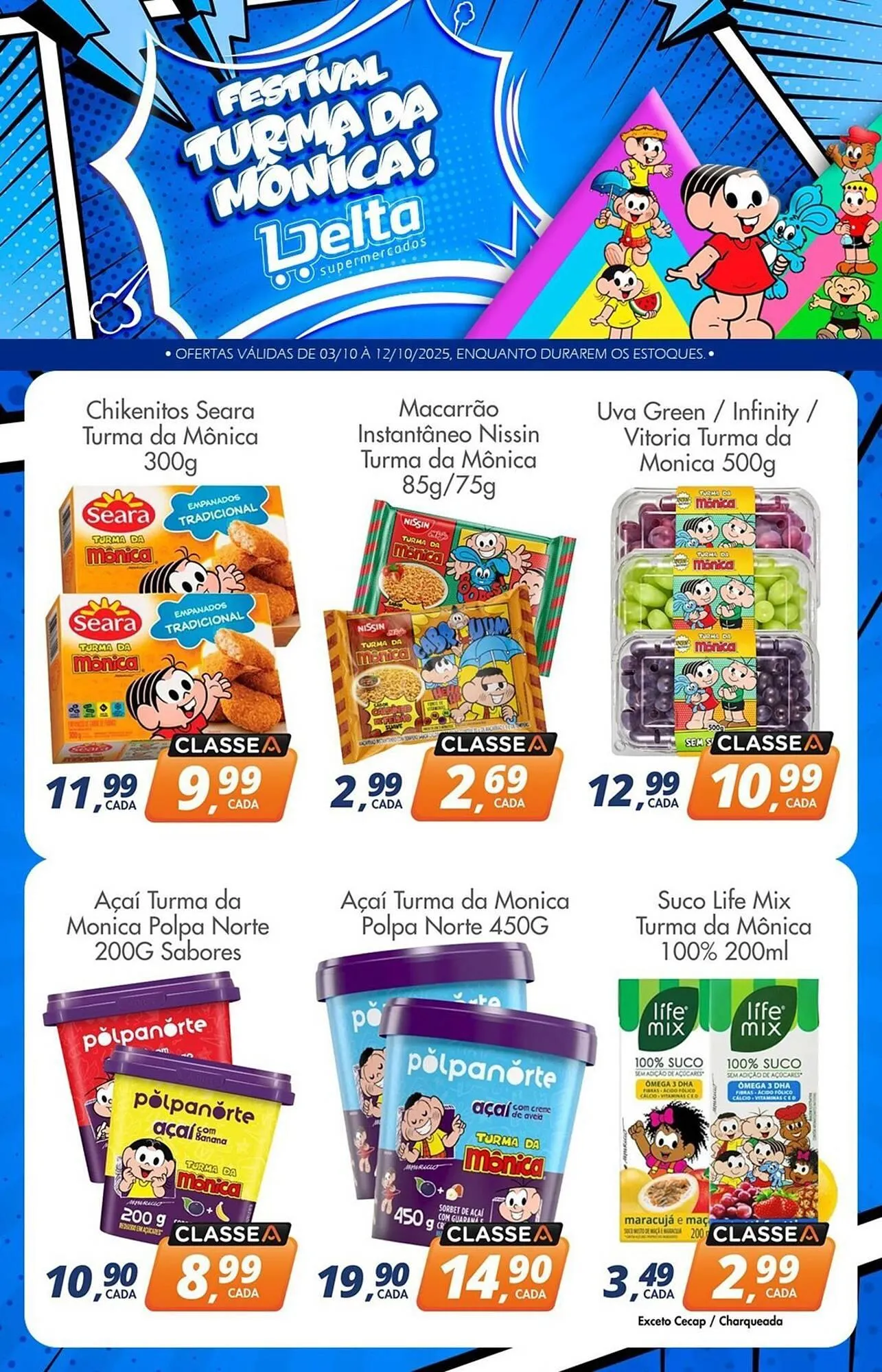 Encarte de Catálogo Delta Supermercados 3 de outubro até 12 de outubro 2025 - Pagina 1