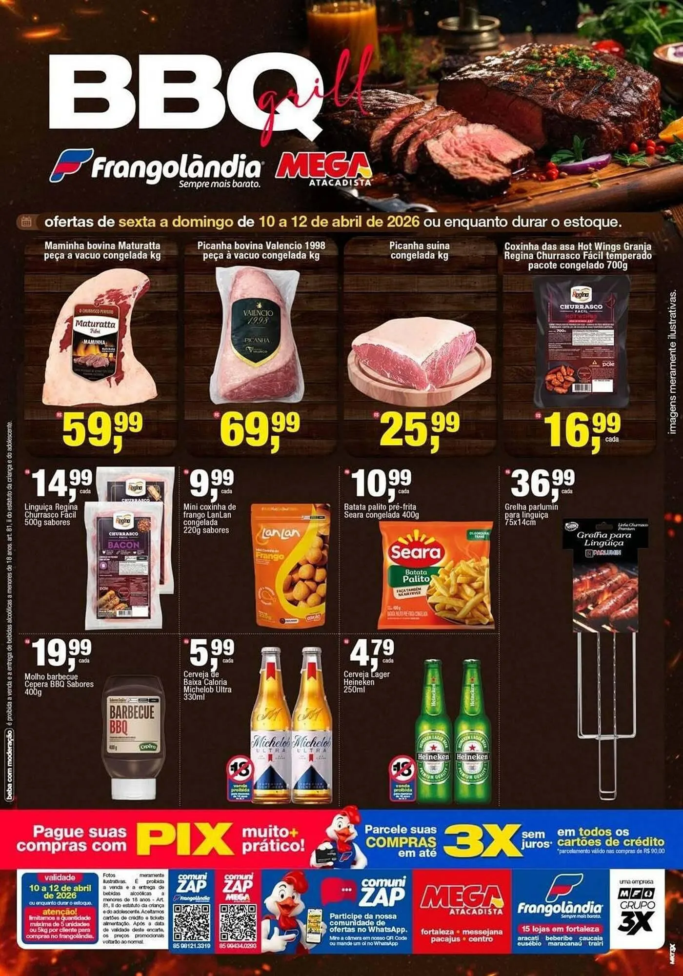 Encarte de Encarte Frangolândia 10 de abril até 12 de abril 2026 - Pagina 1