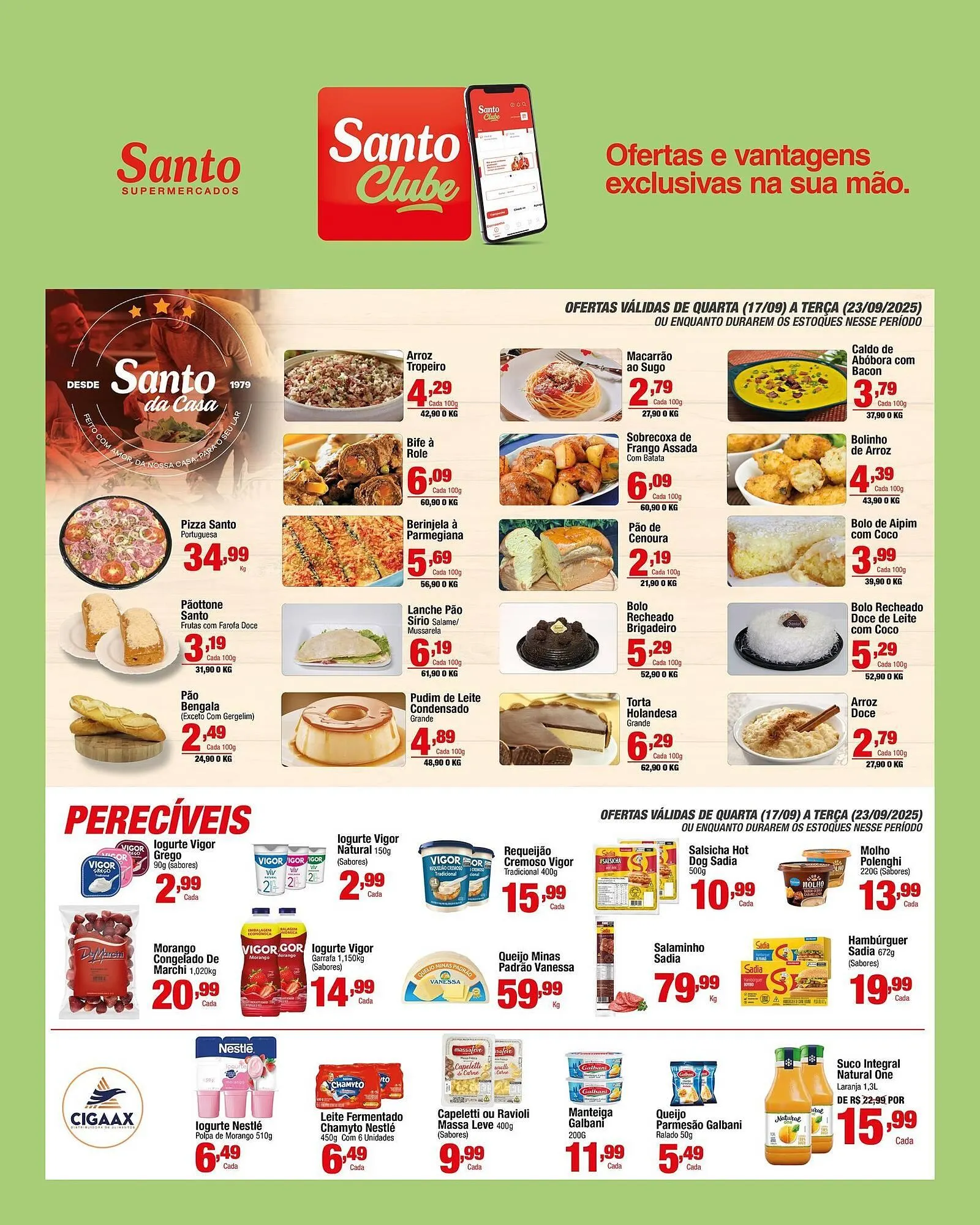 Encarte de Catálogo Santo Supermercados 17 de setembro até 19 de setembro 2025 - Pagina 5
