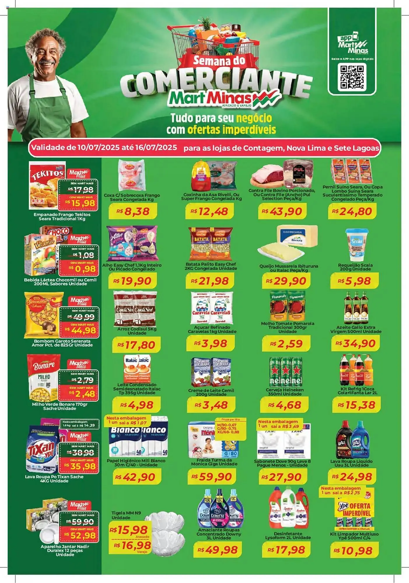 Encarte de Catálogo Mart Minas 10 de julho até 17 de julho 2025 - Pagina 1
