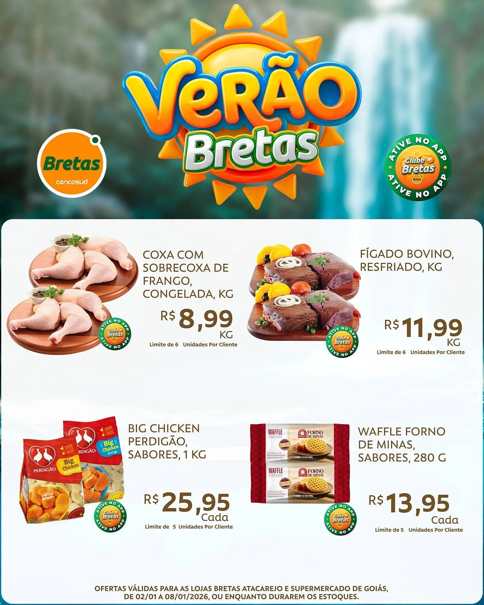 Encarte de Catálogo Supermercados Bretas 3 de janeiro até 8 de janeiro 2026 - Pagina 1