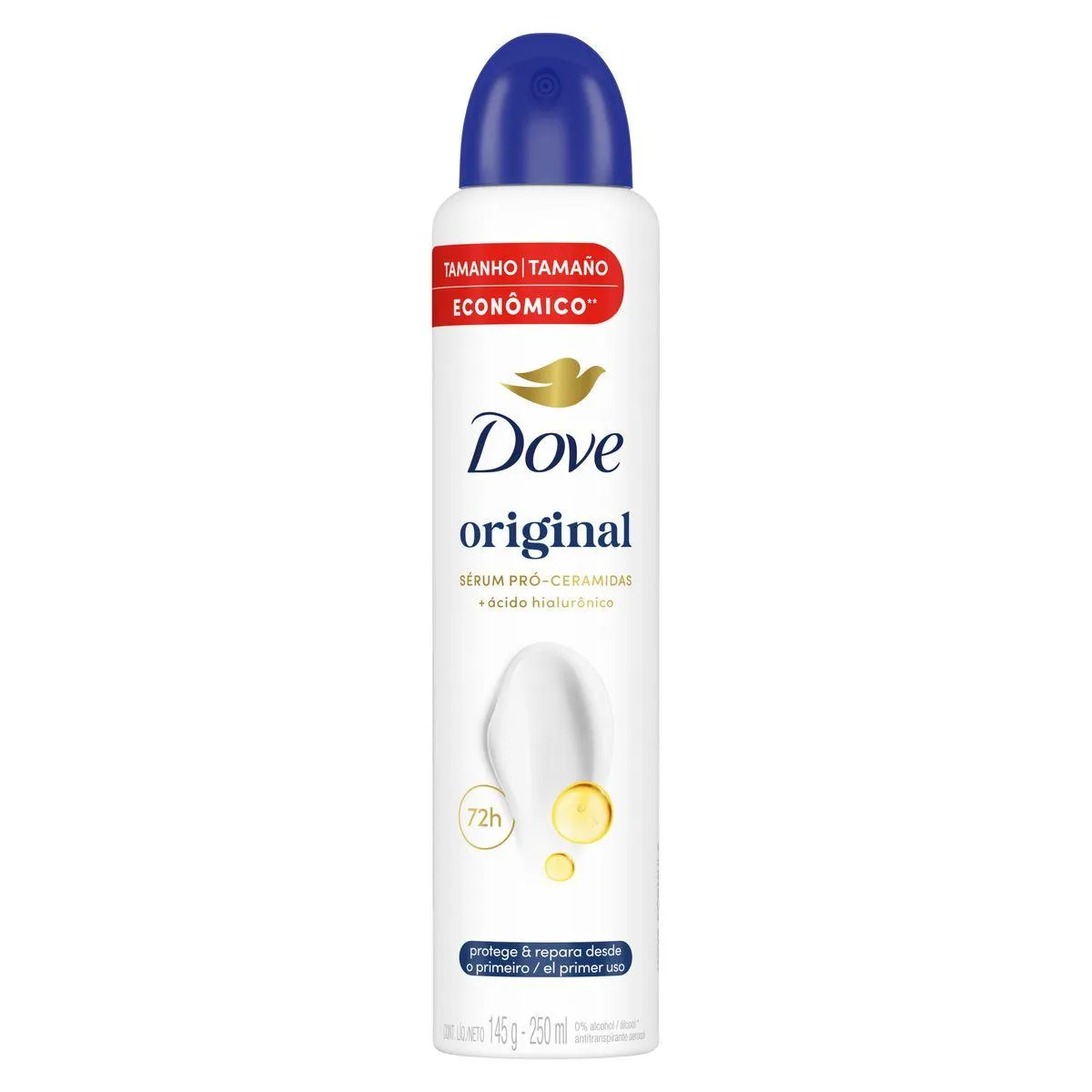 Desodorante Aerosol Dove 250ml Fem Original Lv Mais Pg Menos