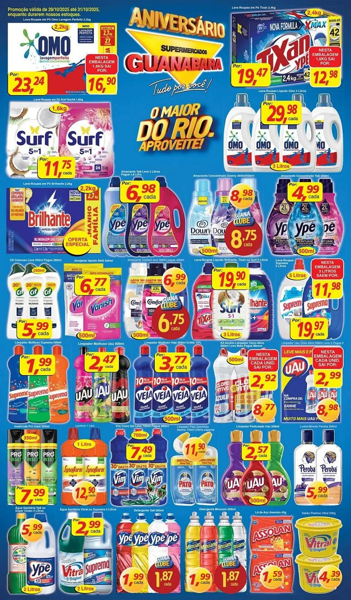 Encarte de Encarte Supermercados Guanabara 29 de outubro até 3 de novembro 2025 - Pagina 12
