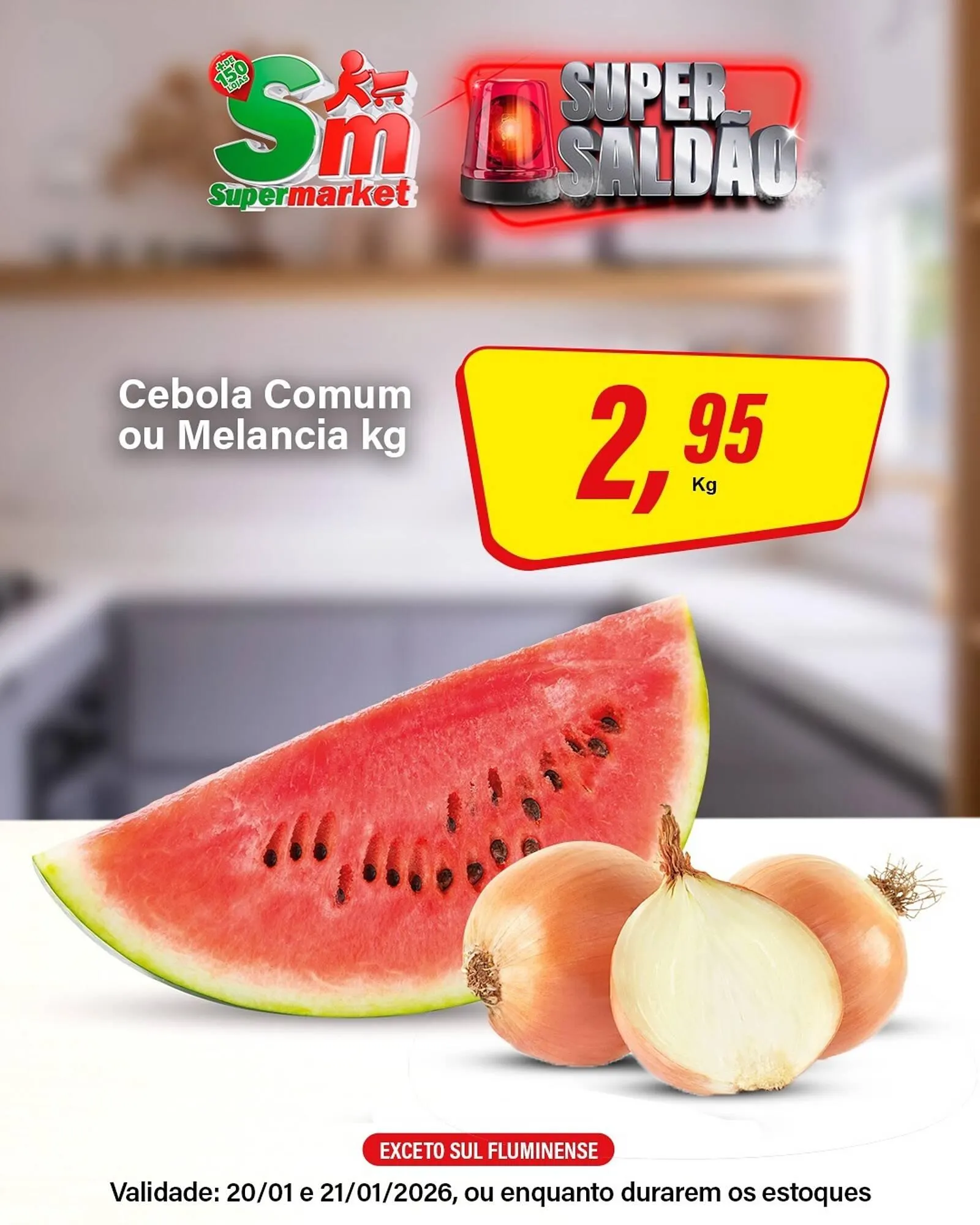 Encarte de Encarte Rede Supermarket 20 de janeiro até 21 de janeiro 2026 - Pagina 1