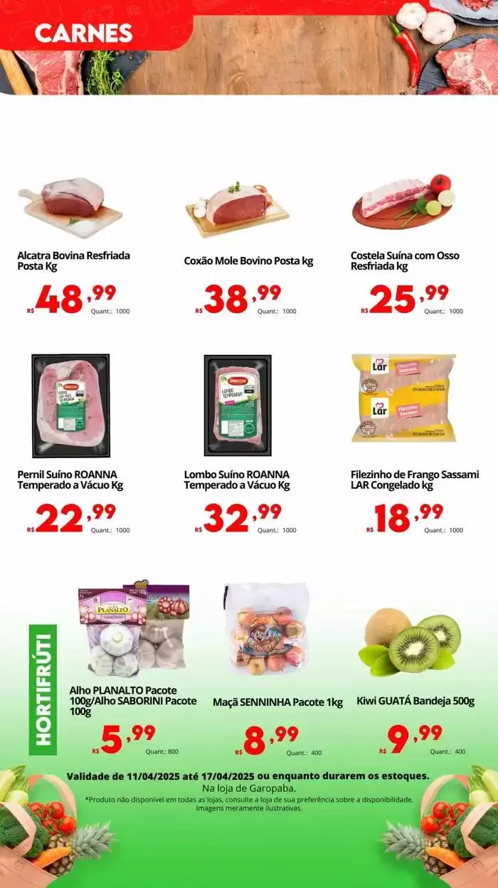Encarte de Encarte Semanal - F10 (11 a 17/04). 11 de abril até 17 de abril 2025 - Pagina 7