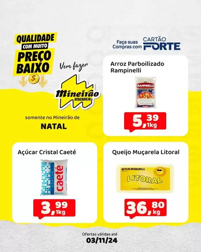 Encarte de Encarte Mineirão Atacarejo 28 de outubro até 3 de novembro 2024 - Pagina 7