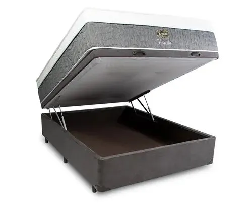 Cama Box Baú + Colchão Flórida