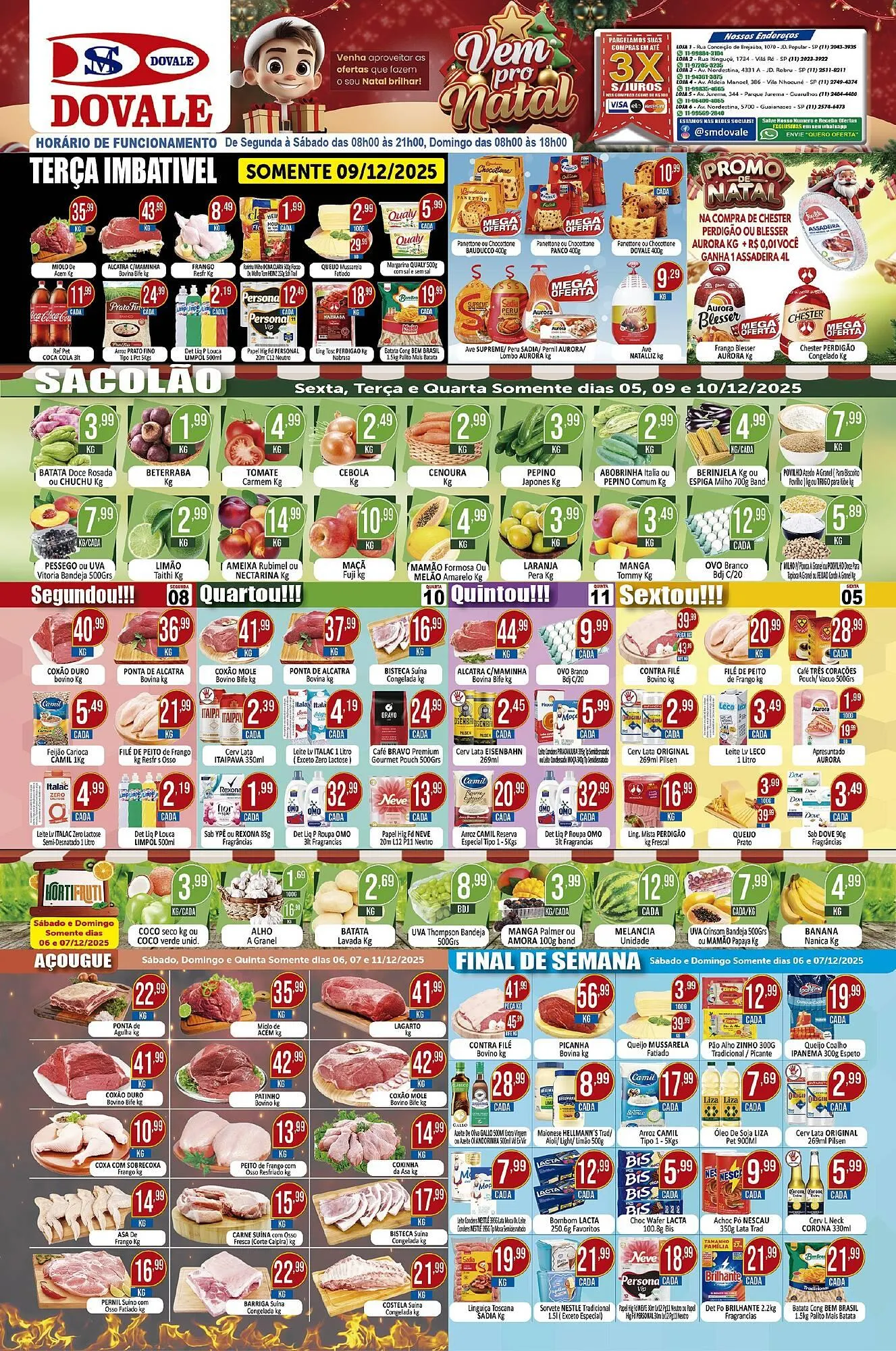 Encarte de Folheto Dovale 5 de dezembro até 11 de dezembro 2025 - Pagina 1