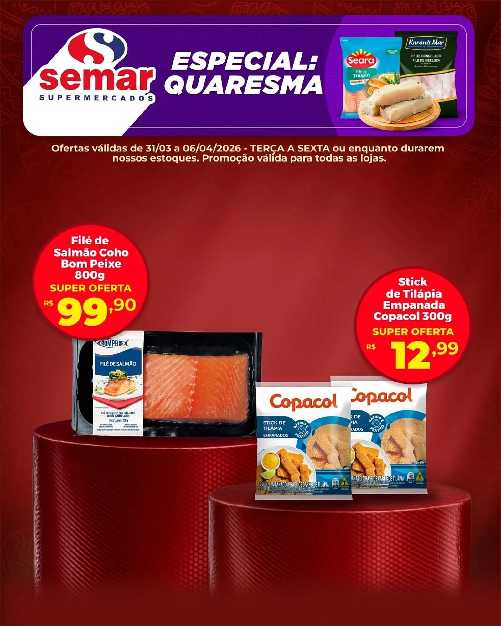 Encarte de Folheto Semar Supermercado 2 de abril até 6 de abril 2026 - Pagina 4