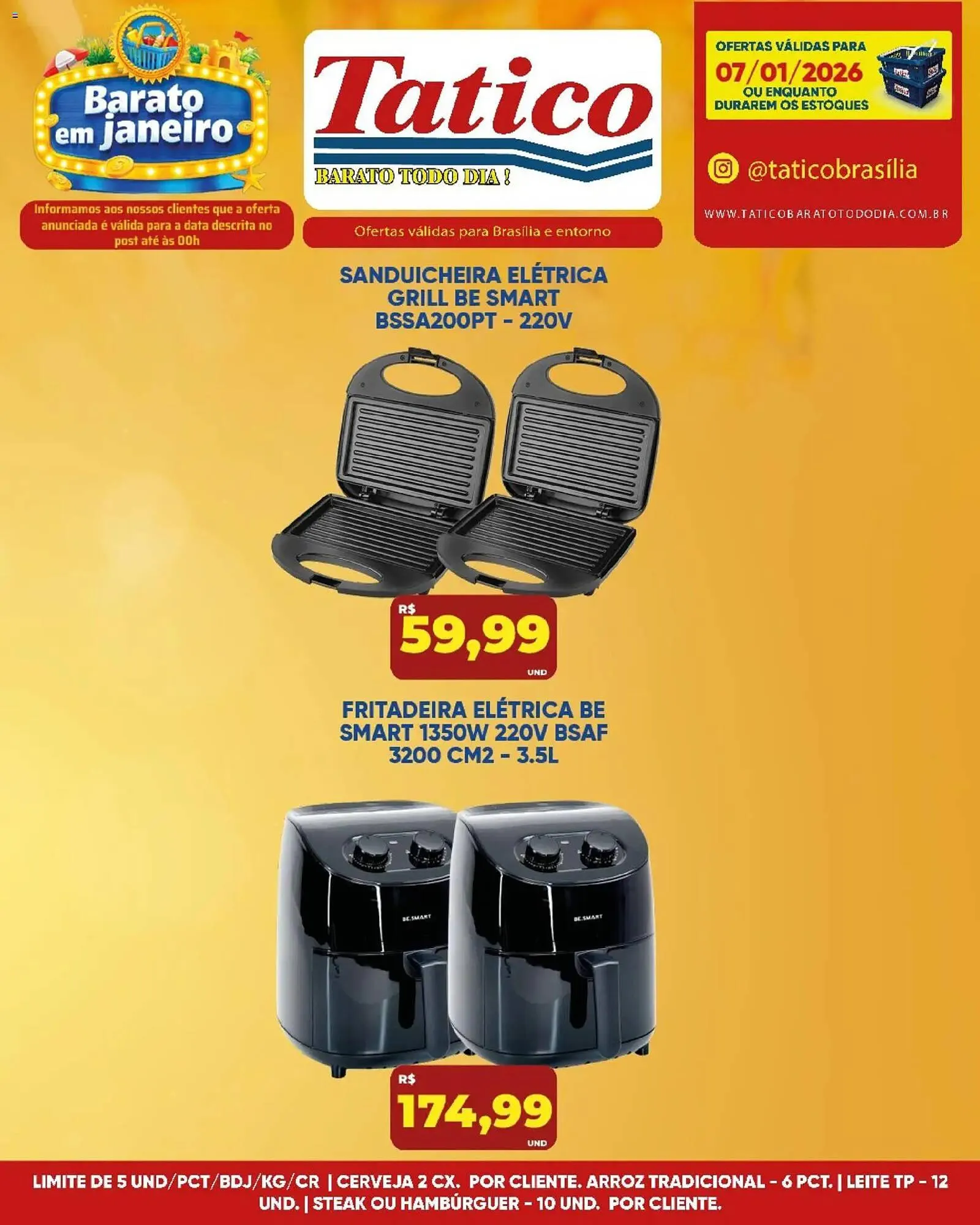 Encarte de Tabloide Tatico 8 de janeiro até 8 de janeiro 2026 - Pagina 33