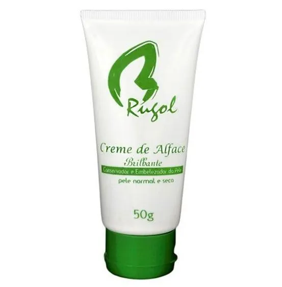 Creme Hidratante Facial Alface Brilhante Normal e Seca 50g