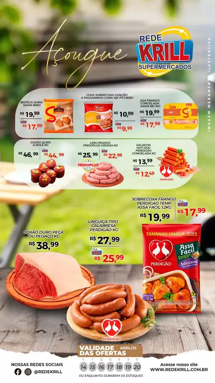 Encarte de Encarte Rede Krill 14 de abril até 20 de abril 2025 - Pagina 5