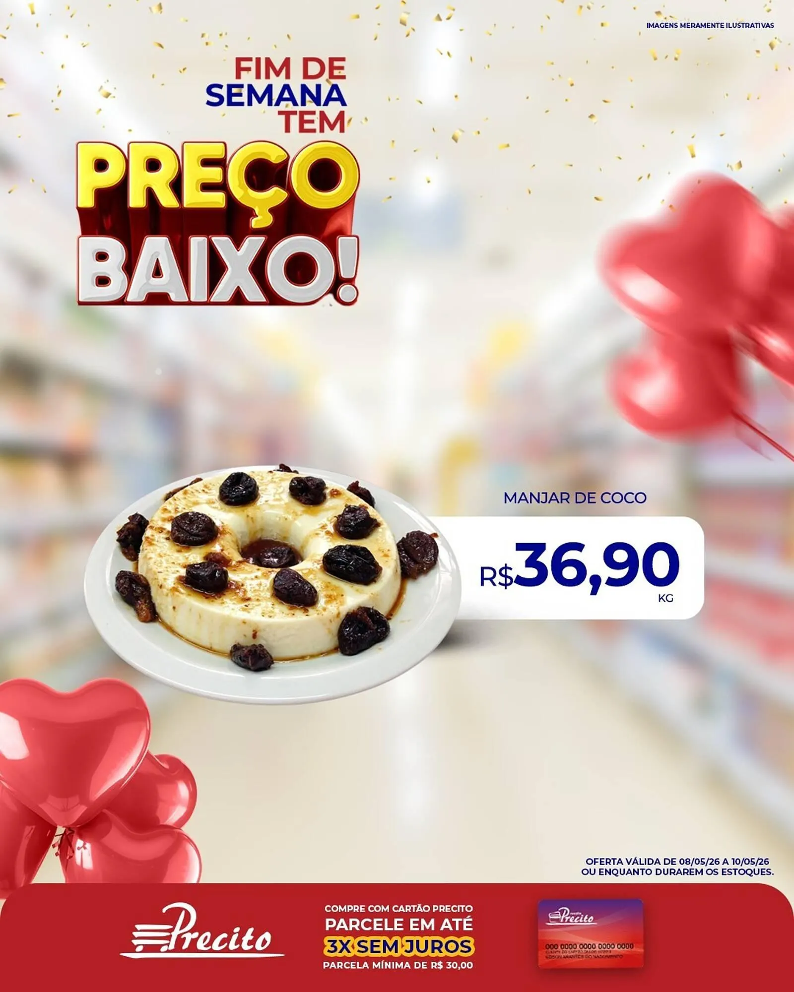 Encarte de Catálogo Supermercado Precito 8 de maio até 10 de maio 2026 - Pagina 39