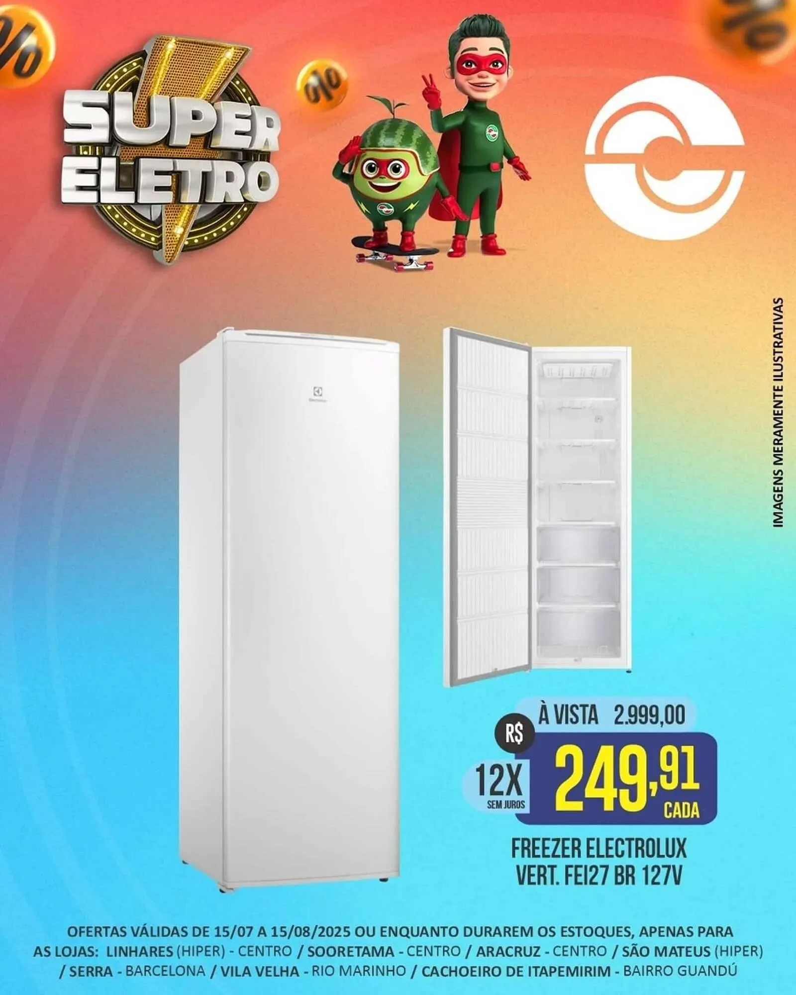 Encarte de Catálogo Casagrande Supermercados 24 de julho até 15 de agosto 2025 - Pagina 3