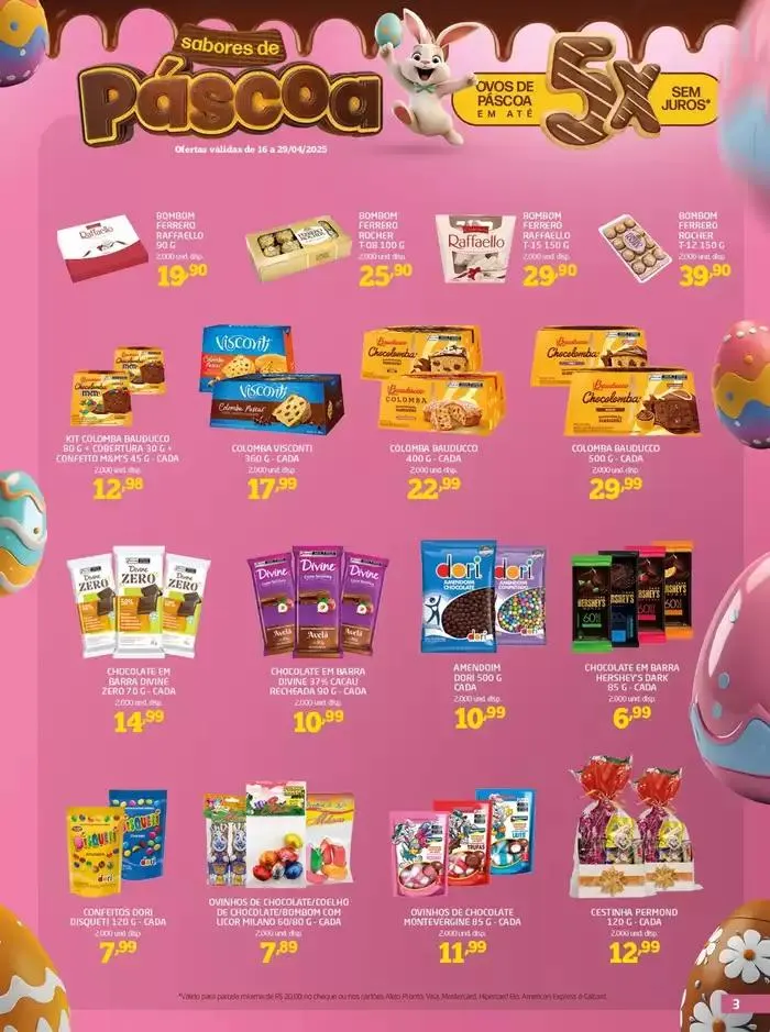 Encarte de Tabloide Quinzenal 16 de abril até 29 de abril 2025 - Pagina 3