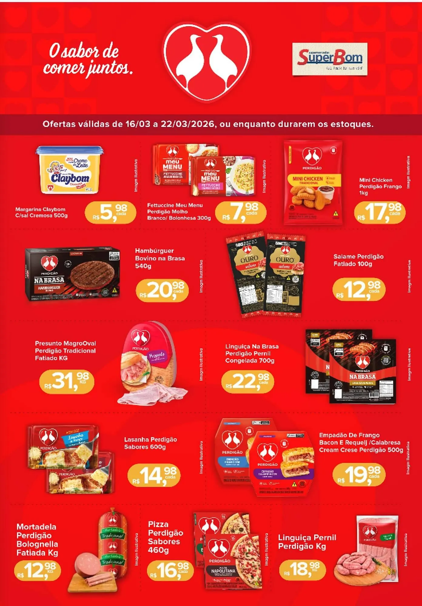 Encarte de Encarte Super Bom 16 de março até 22 de março 2026 - Pagina 1