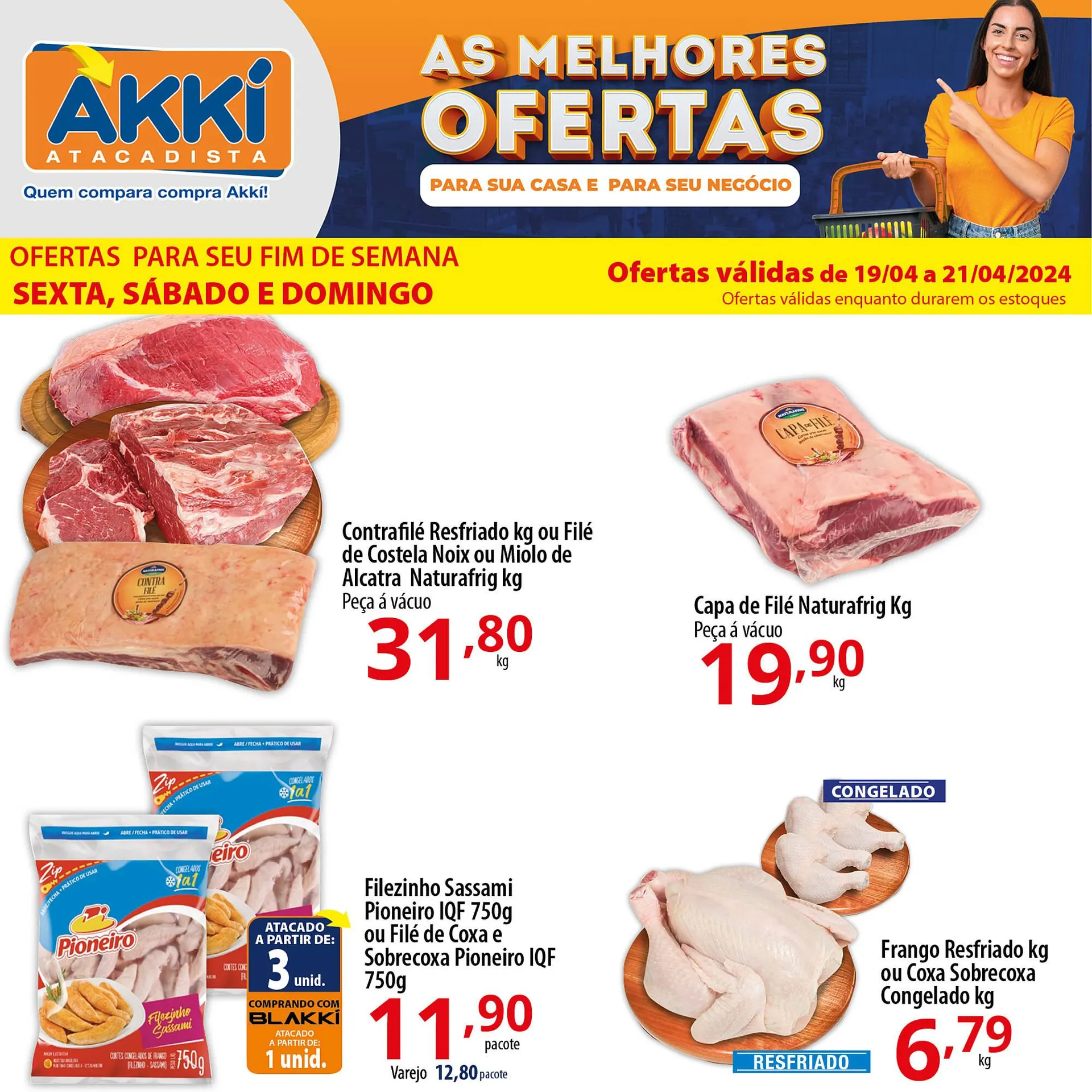 Encarte de Catálogo Akki Atacadista 19 de abril até 21 de abril 2024 - Pagina 2