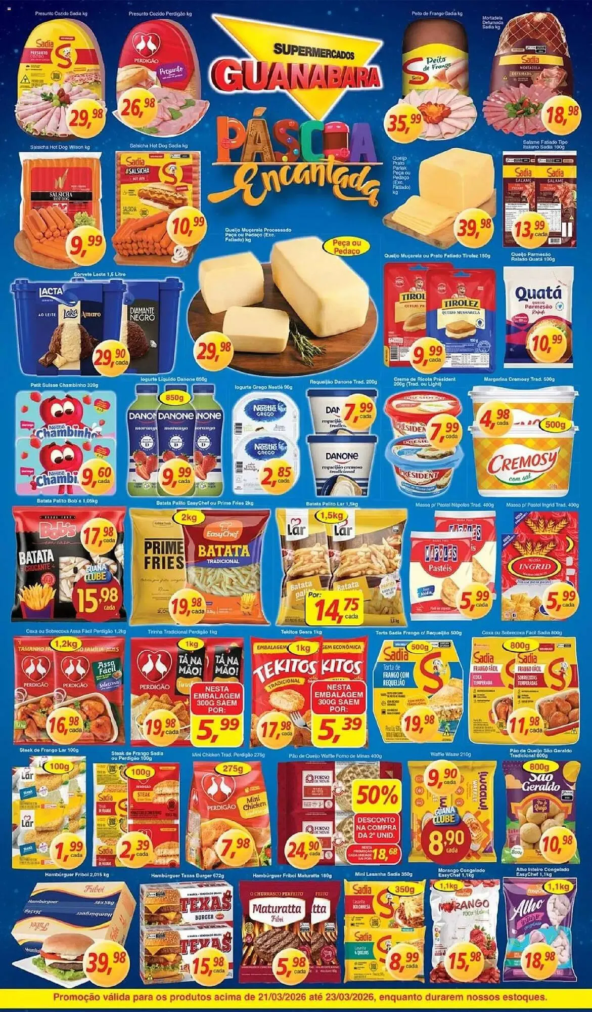 Encarte de Encarte Supermercados Guanabara 21 de março até 23 de março 2026 - Pagina 4