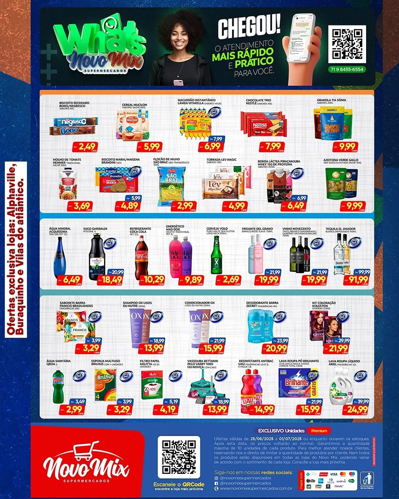 Encarte de Catálogo Novo Mix 25 de junho até 1 de julho 2025 - Pagina 5
