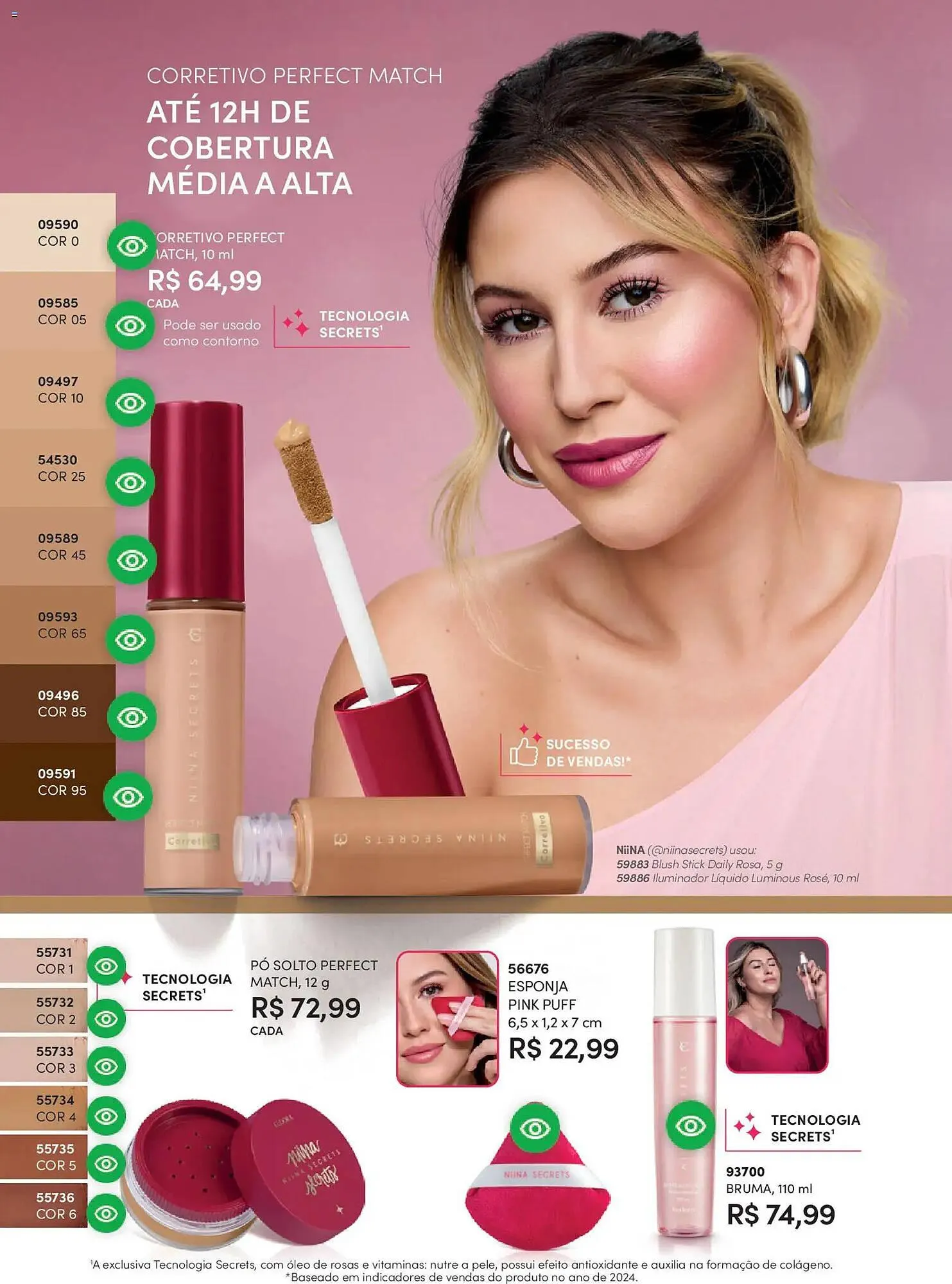 Encarte de Catálogo Eudora 17 de dezembro até 9 de janeiro 2026 - Pagina 97