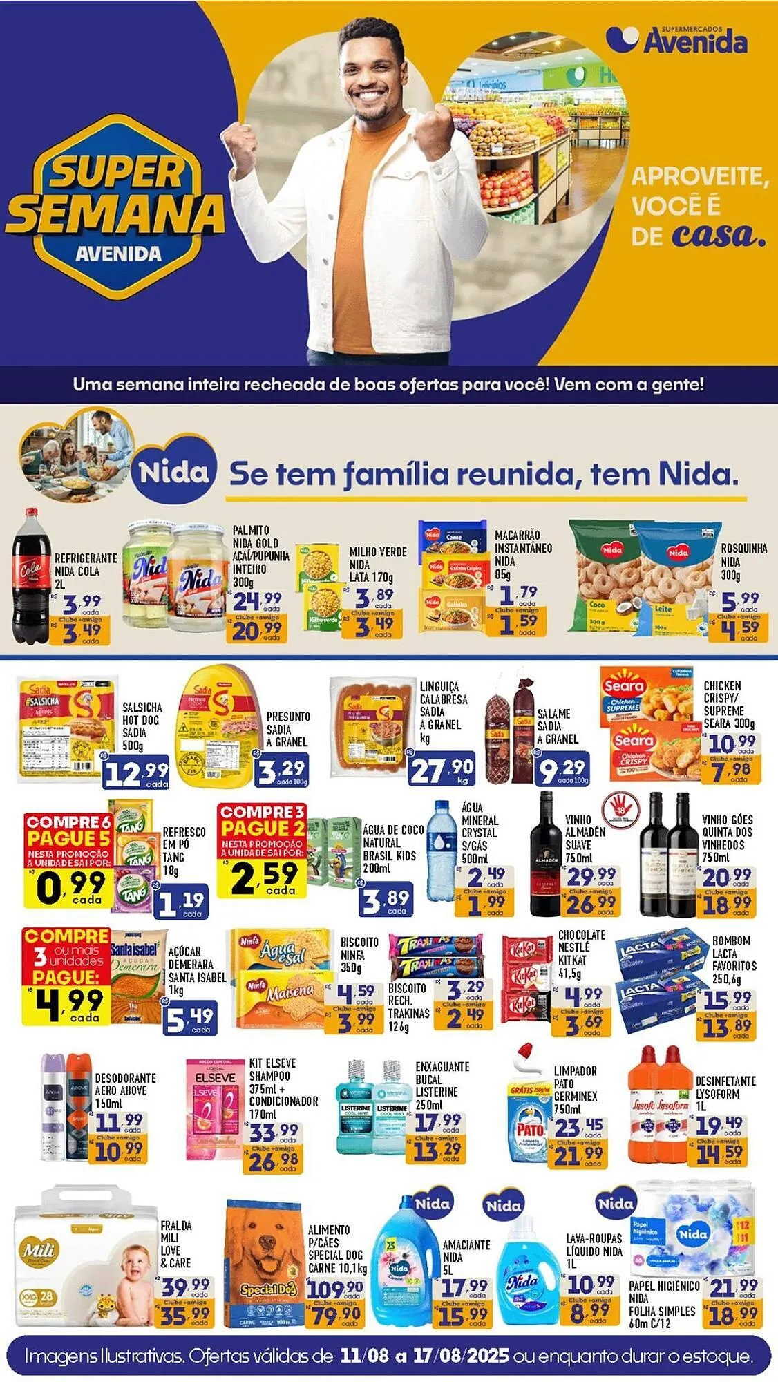 Encarte de Catálogo Supermercados Avenida 11 de agosto até 18 de agosto 2025 - Pagina 5