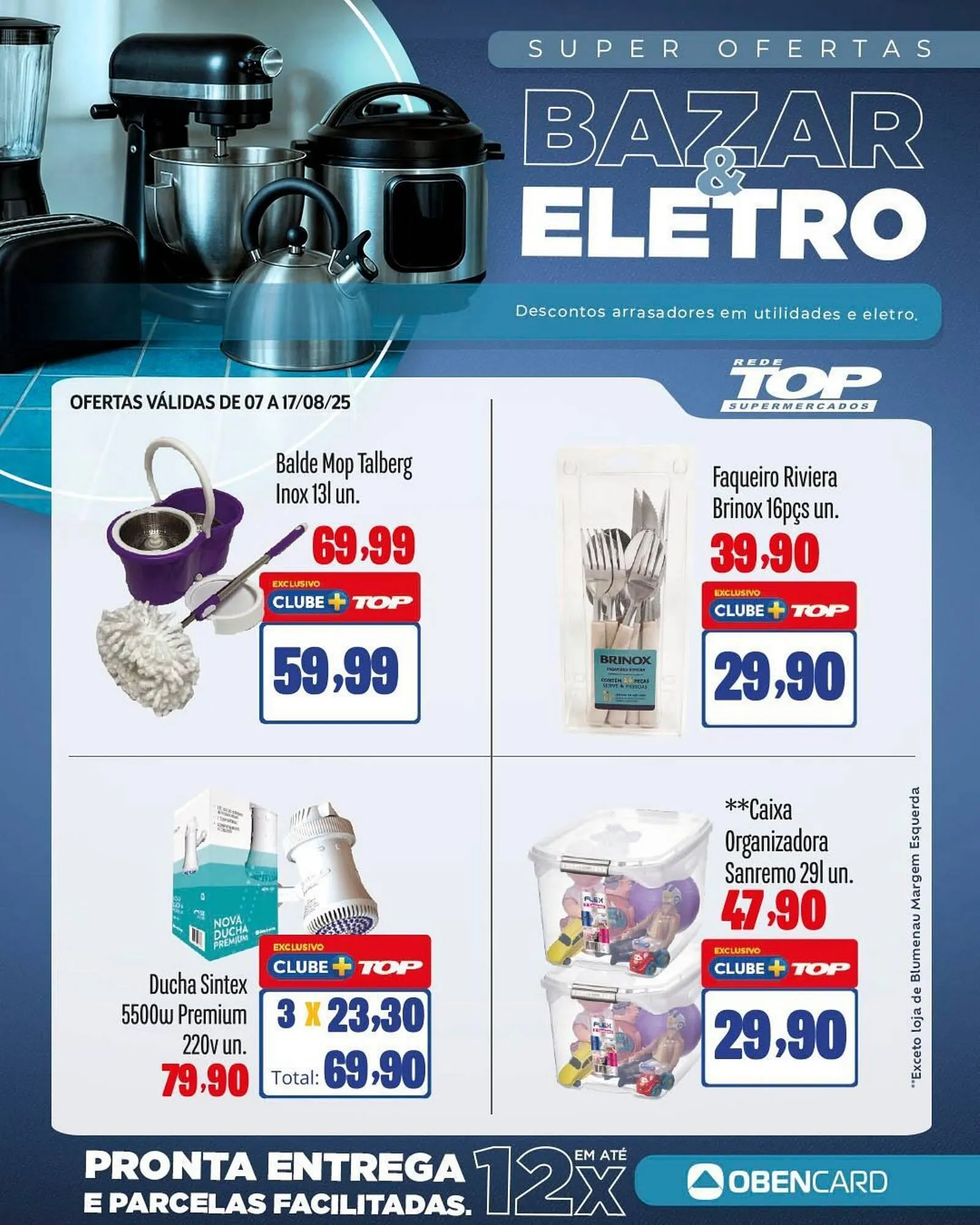 Encarte de Catálogo Rede Top 7 de agosto até 17 de agosto 2025 - Pagina 5