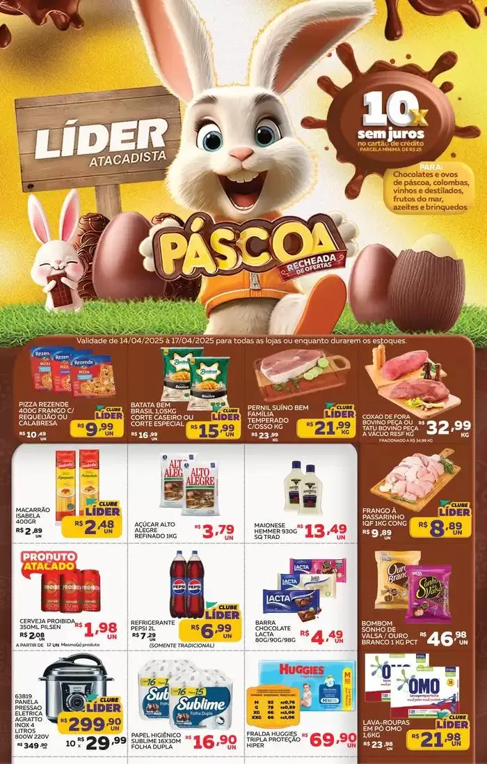 Encarte de ENCARTE SEMANAL 14 de abril até 17 de abril 2025 - Pagina 1