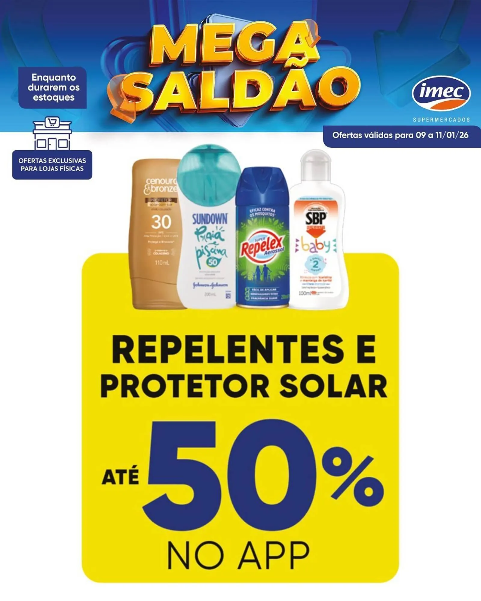 Encarte de Catálogo Imec Supermercados 9 de janeiro até 11 de janeiro 2026 - Pagina 3