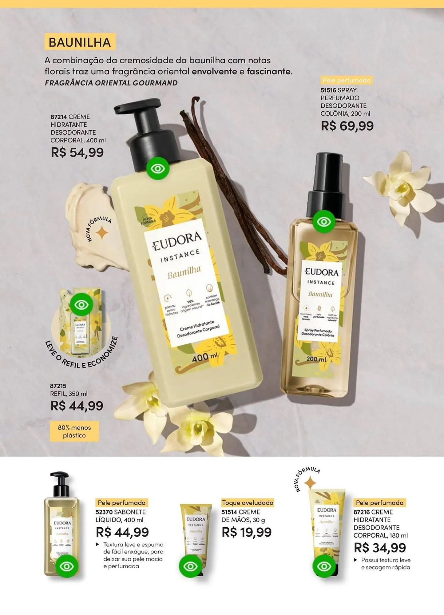 Encarte de Catálogo Eudora 4 de junho até 30 de junho 2025 - Pagina 72