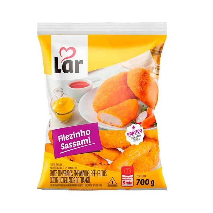 Filé De Sassami Empanado Lar 700g