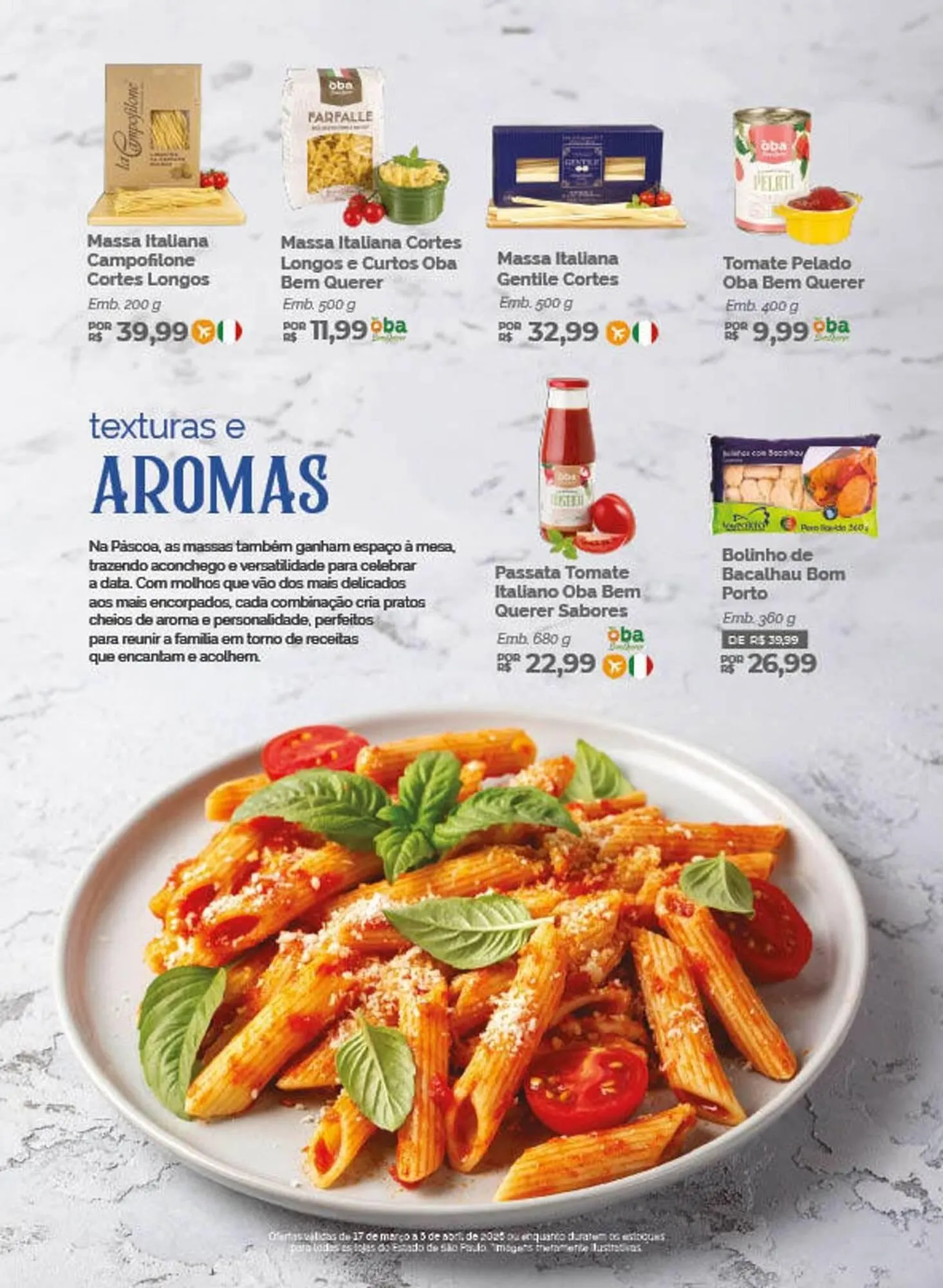 Encarte de Folheto Oba Hortifruti 17 de março até 5 de abril 2026 - Pagina 5